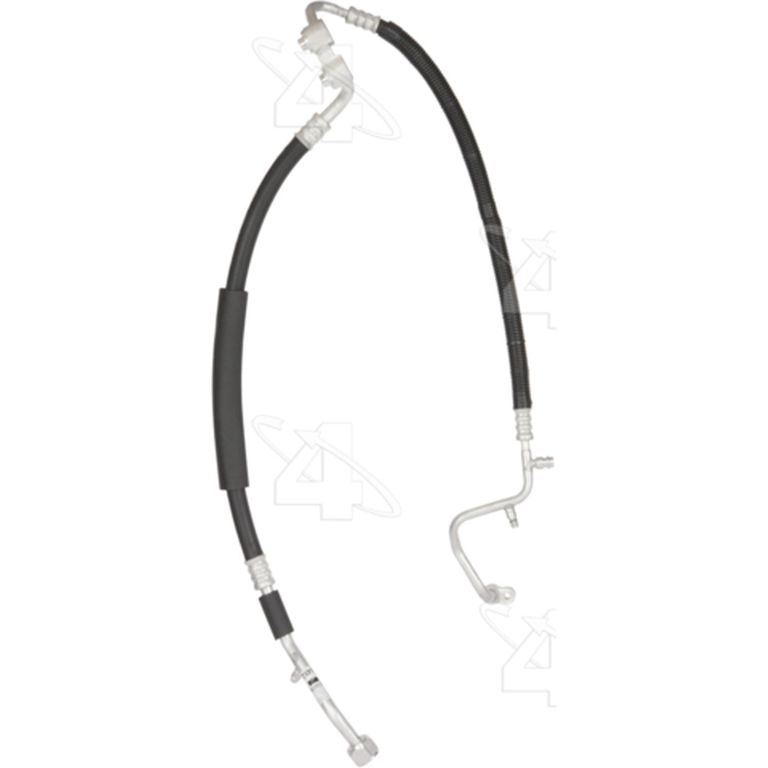 Four Seasons 56022 - A/C Refrigerant Discharge / Suction Hose Assembly Four Seasons 56022 A/C Manifold Hose Assembly product image 2 of 2