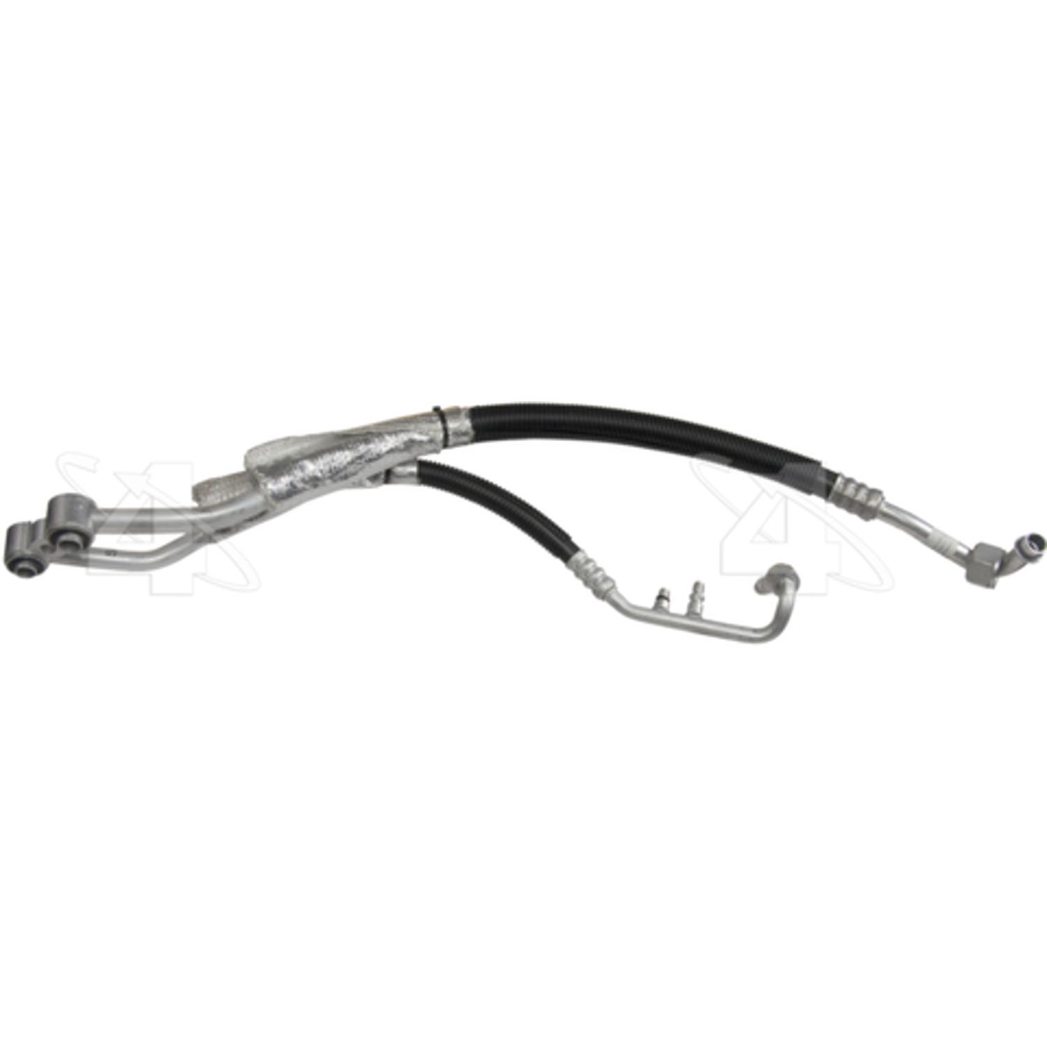 Four Seasons 56023 - A/C Refrigerant Discharge / Suction Hose Assembly Four Seasons 56023 A/C Manifold Hose Assembly product image 1 of 1