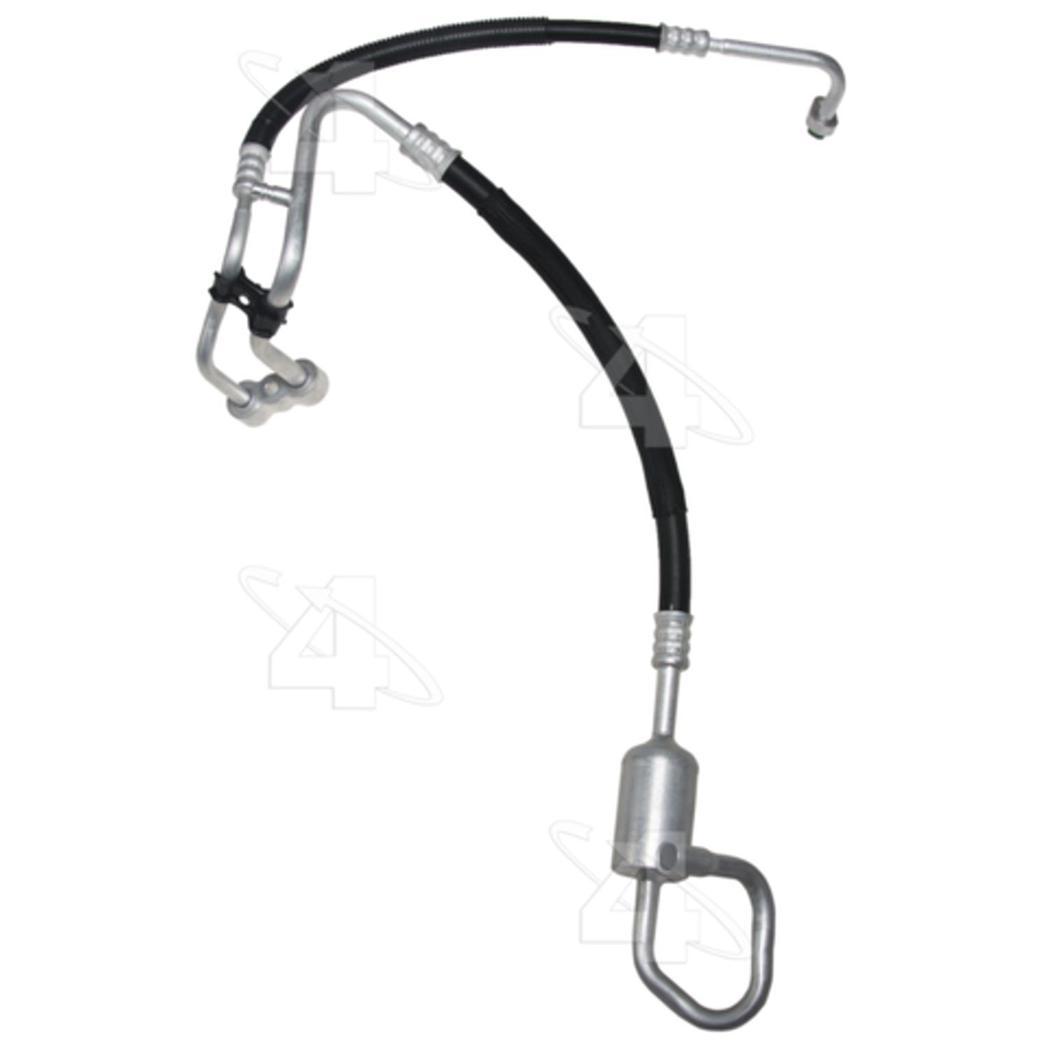 Four Seasons 56026 - A/C Refrigerant Discharge / Suction Hose Assembly Four Seasons 56026 A/C Manifold Hose Assembly product image 1 of 6
