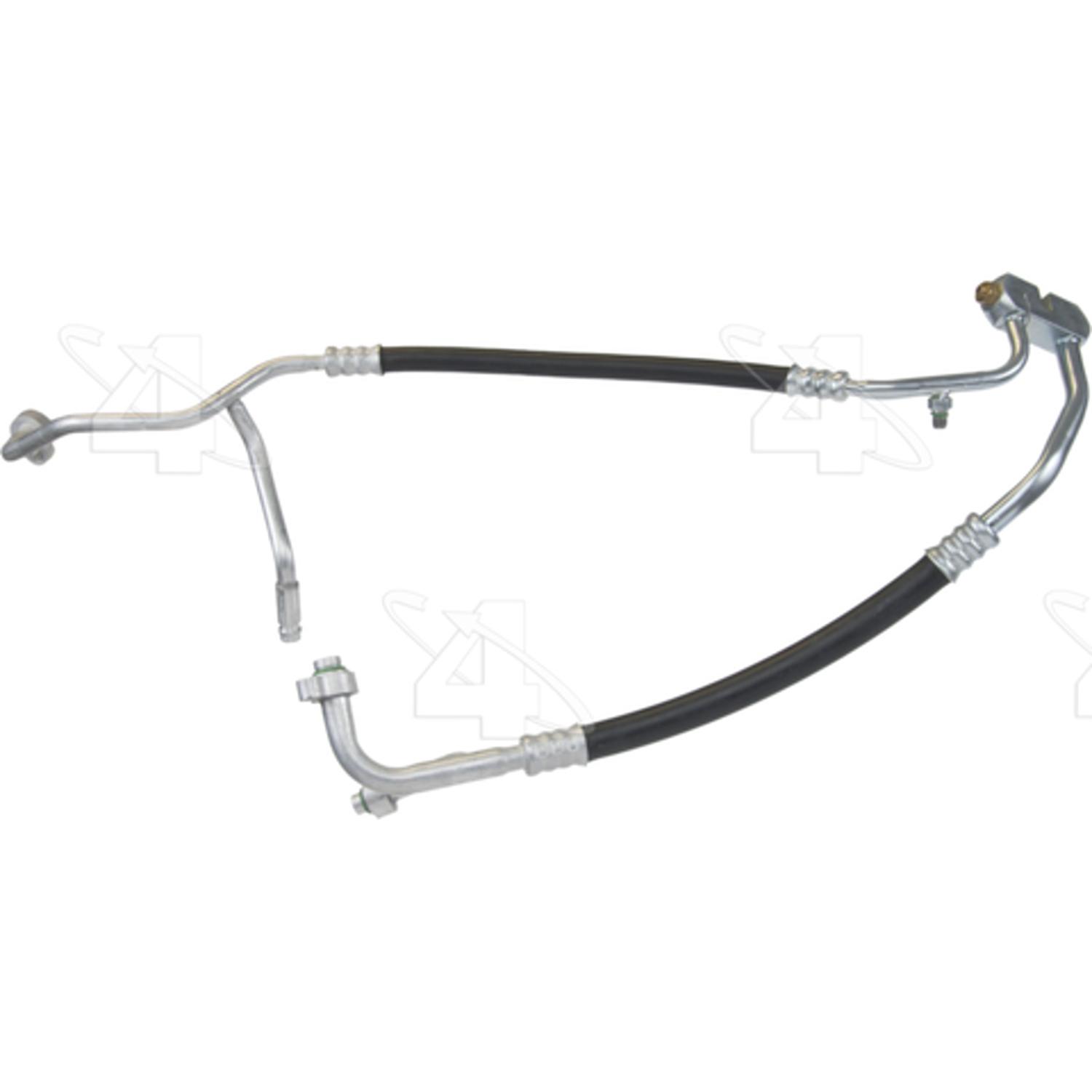 Four Seasons 56048 - A/C Refrigerant Discharge / Suction Hose Assembly Four Seasons 56048 A/C Manifold Hose Assembly product image 2 of 8