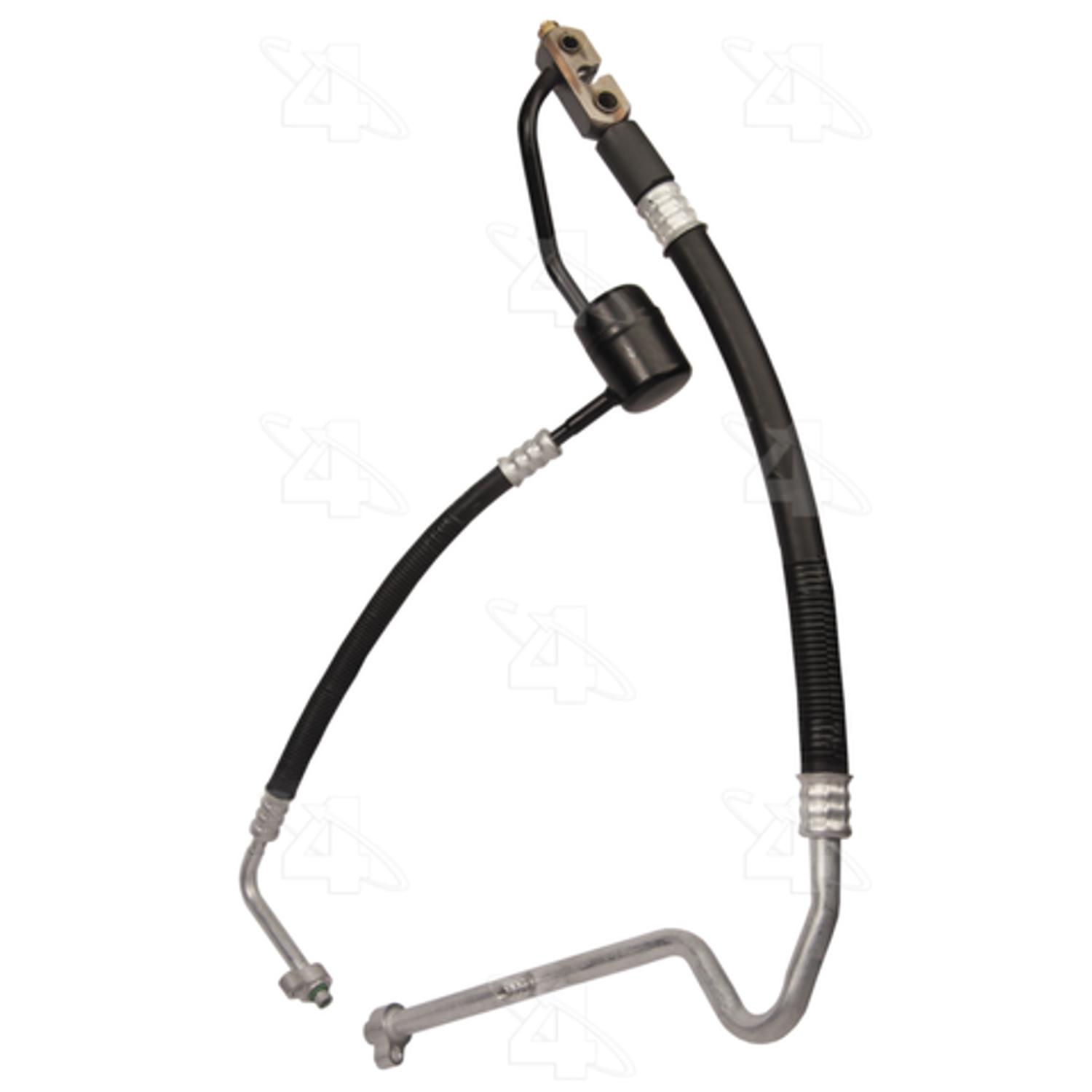Four Seasons 56066 - A/C Refrigerant Discharge / Suction Hose Assembly Four Seasons 56066 A/C Manifold Hose Assembly product image 1 of 2