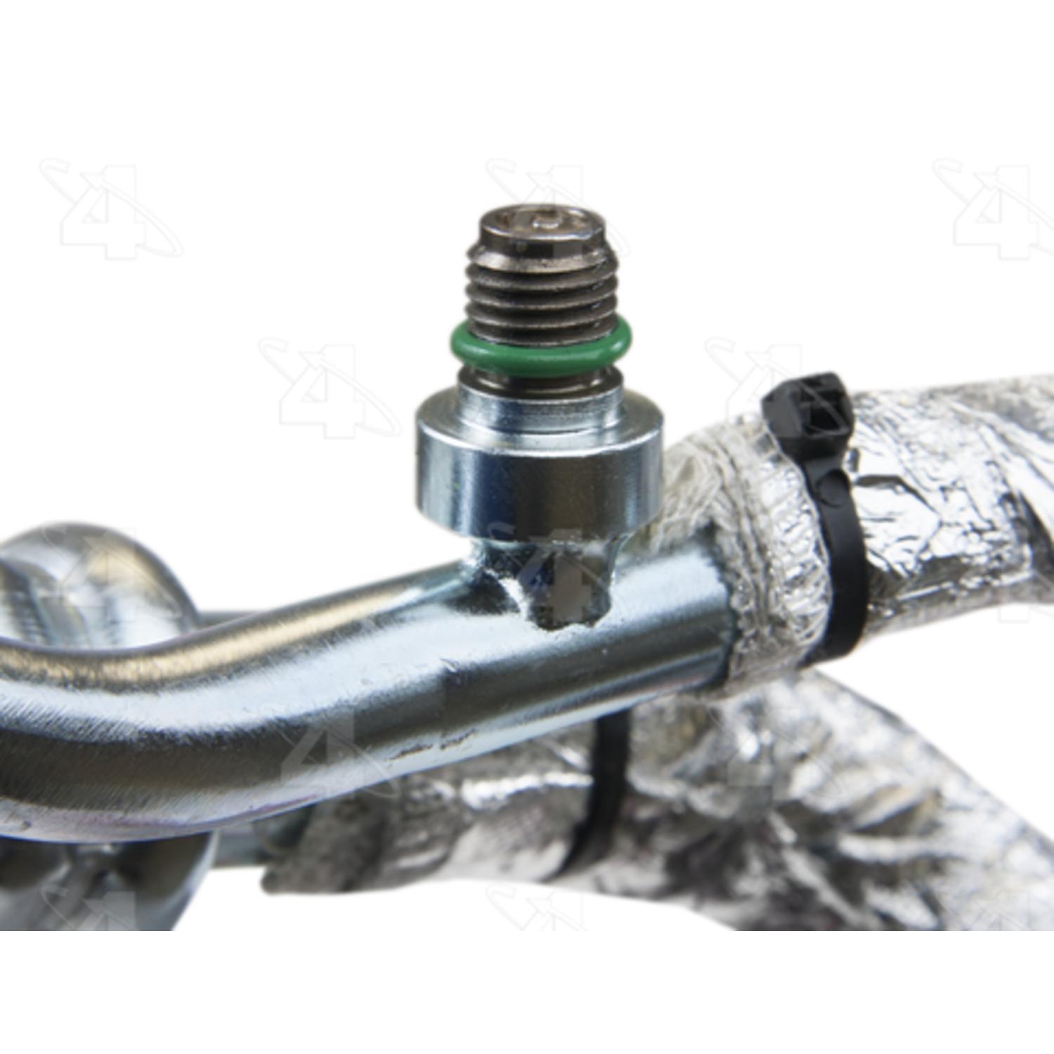 Four Seasons 56069 - A/C Refrigerant Discharge / Suction Hose Assembly Four Seasons 56069 A/C Manifold Hose Assembly product image 4 of 7