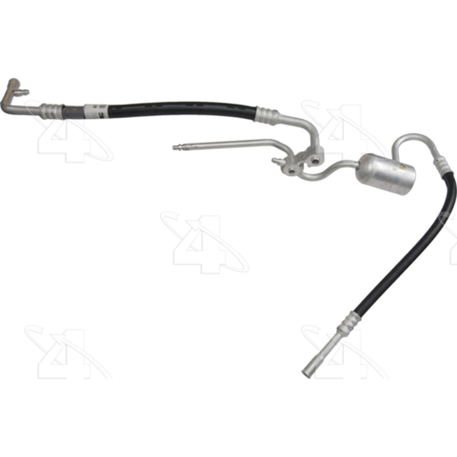 Four Seasons 56111 - A/C Refrigerant Discharge / Suction Hose Assembly Four Seasons 56111 A/C Manifold Hose Assembly product image 1 of 1