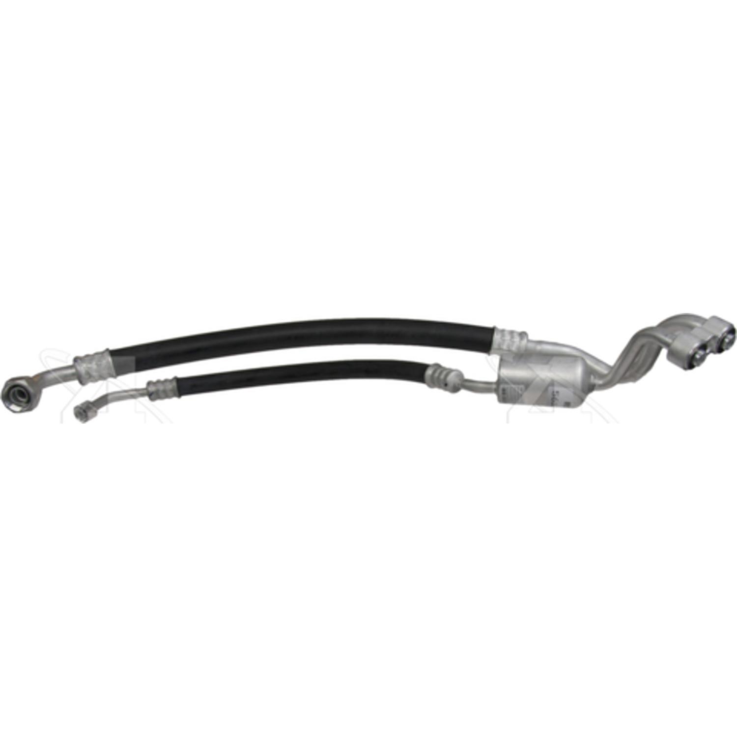 Four Seasons 56128 - A/C Refrigerant Discharge / Suction Hose Assembly Four Seasons 56128 A/C Manifold Hose Assembly product image 1 of 4