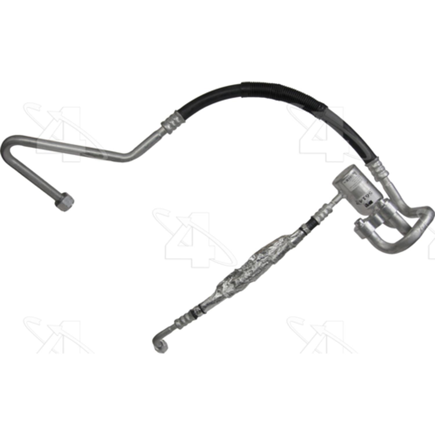 Four Seasons 56149 - A/C Refrigerant Discharge / Suction Hose Assembly Four Seasons 56149 A/C Manifold Hose Assembly product image 1 of 1