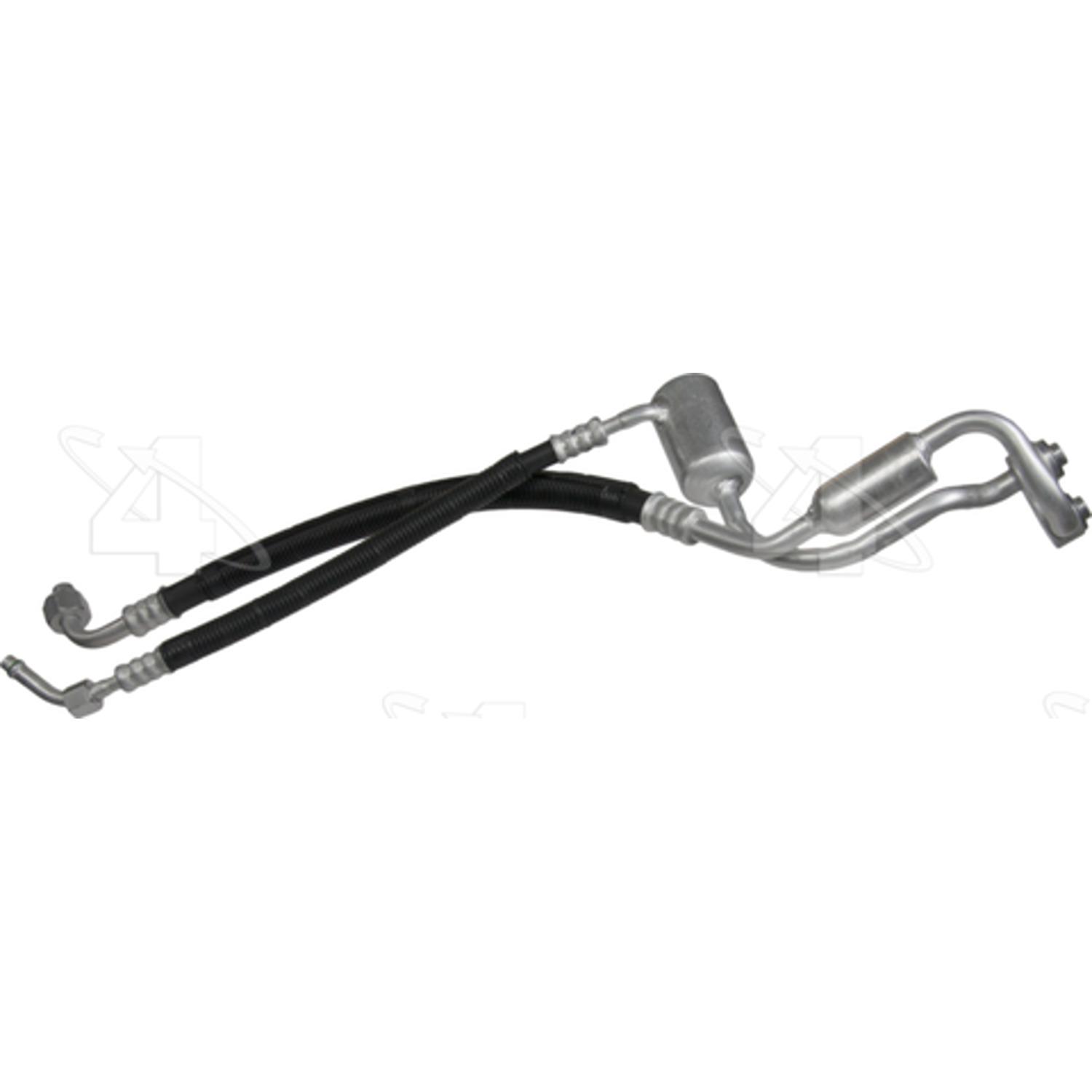 Four Seasons 56152 - A/C Refrigerant Discharge / Suction Hose Assembly Four Seasons 56152 A/C Manifold Hose Assembly product image 1 of 1