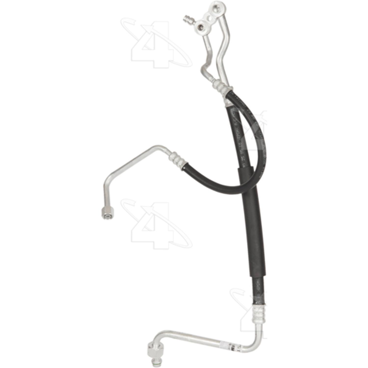 Four Seasons 56154 - A/C Refrigerant Discharge / Suction Hose Assembly Four Seasons 56154 A/C Manifold Hose Assembly product image 1 of 2