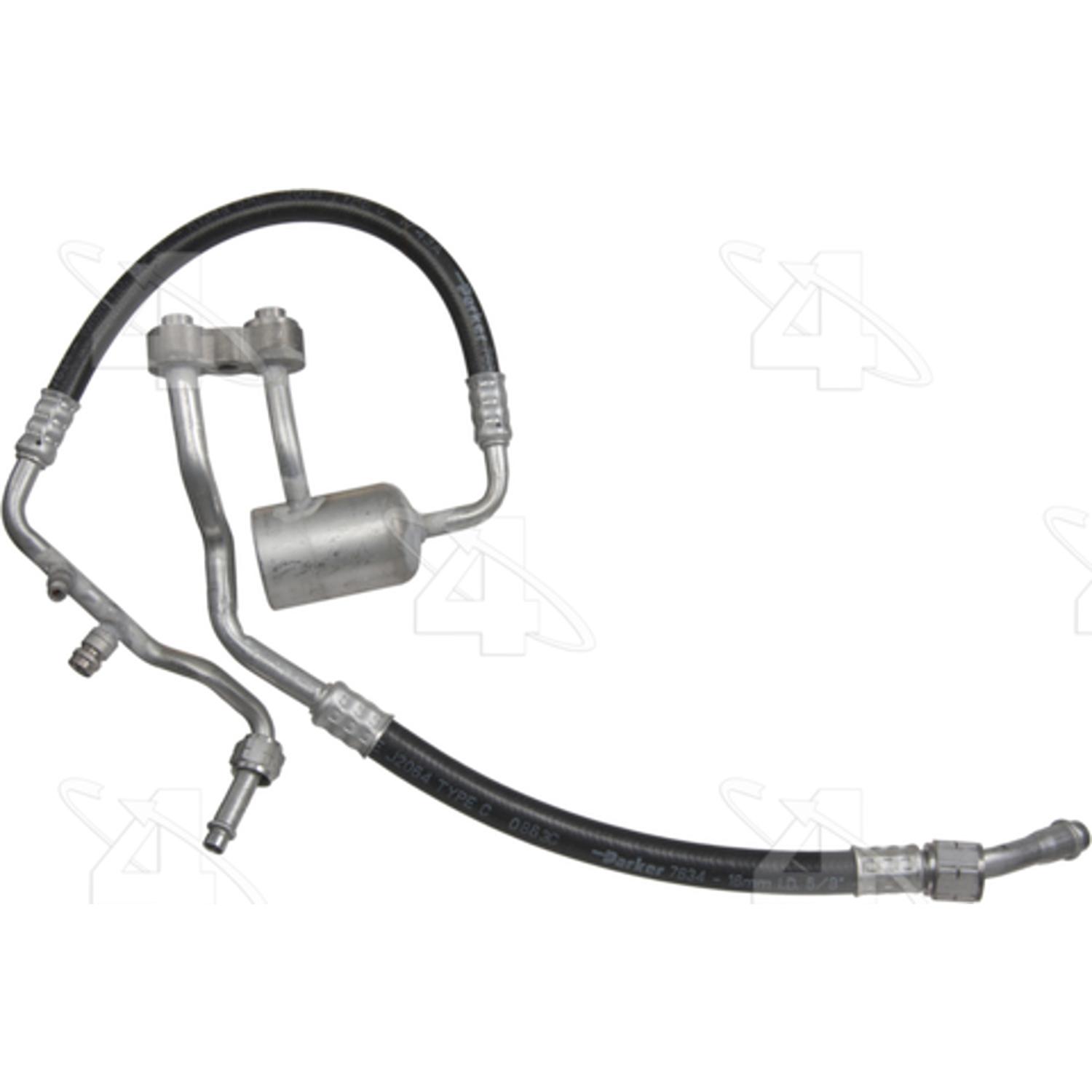 Four Seasons 56159 - A/C Refrigerant Discharge / Suction Hose Assembly Four Seasons 56159 A/C Manifold Hose Assembly product image 1 of 1