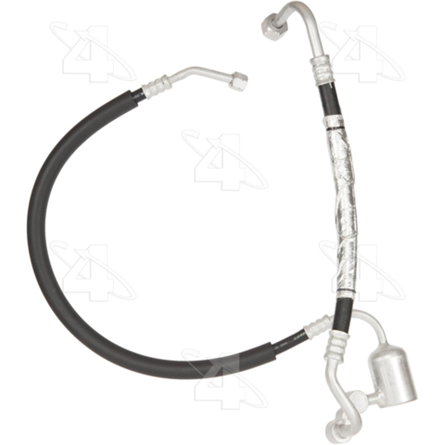 Four Seasons 56161 - A/C Refrigerant Discharge / Suction Hose Assembly Four Seasons 56161 A/C Manifold Hose Assembly product image 2 of 2