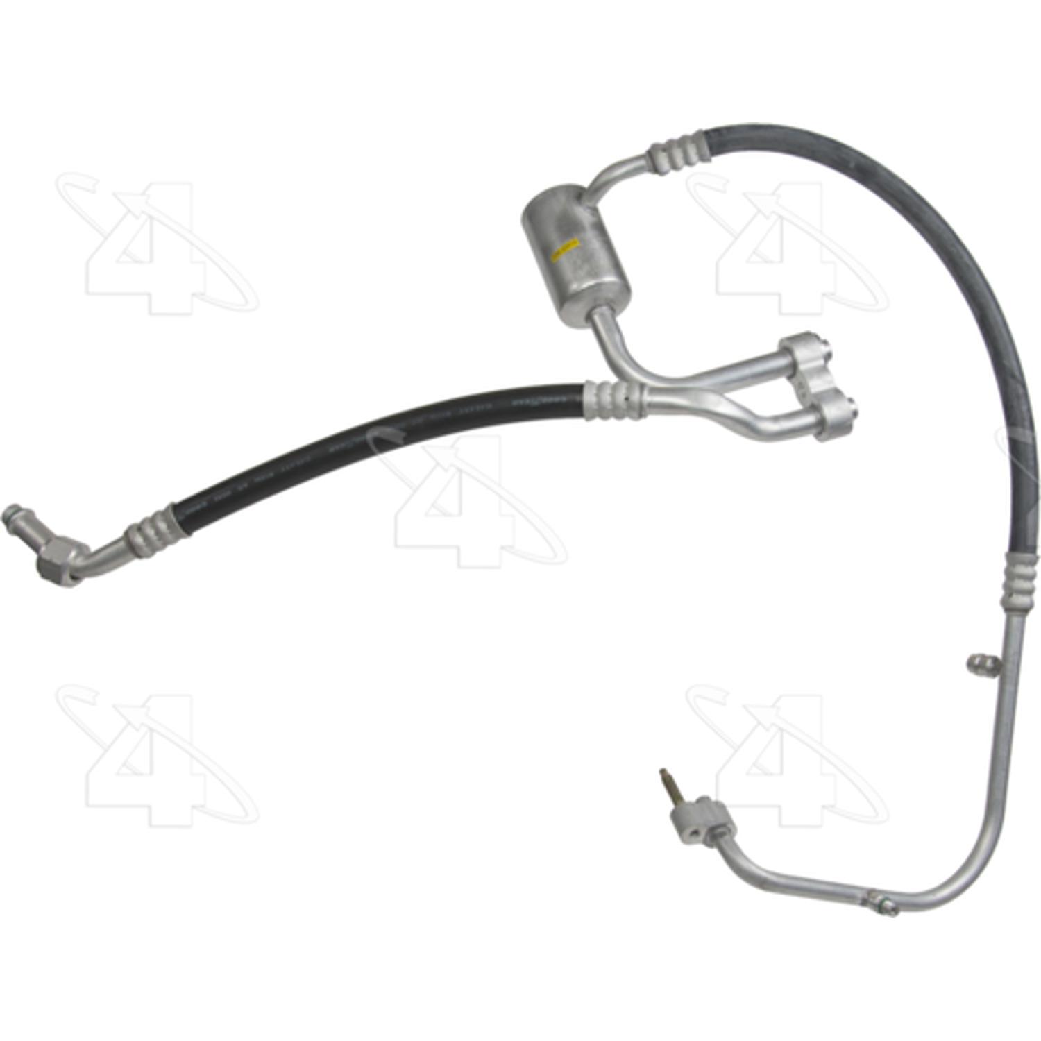Four Seasons 56163 - A/C Refrigerant Discharge / Suction Hose Assembly Four Seasons 56163 A/C Manifold Hose Assembly product image 1 of 1