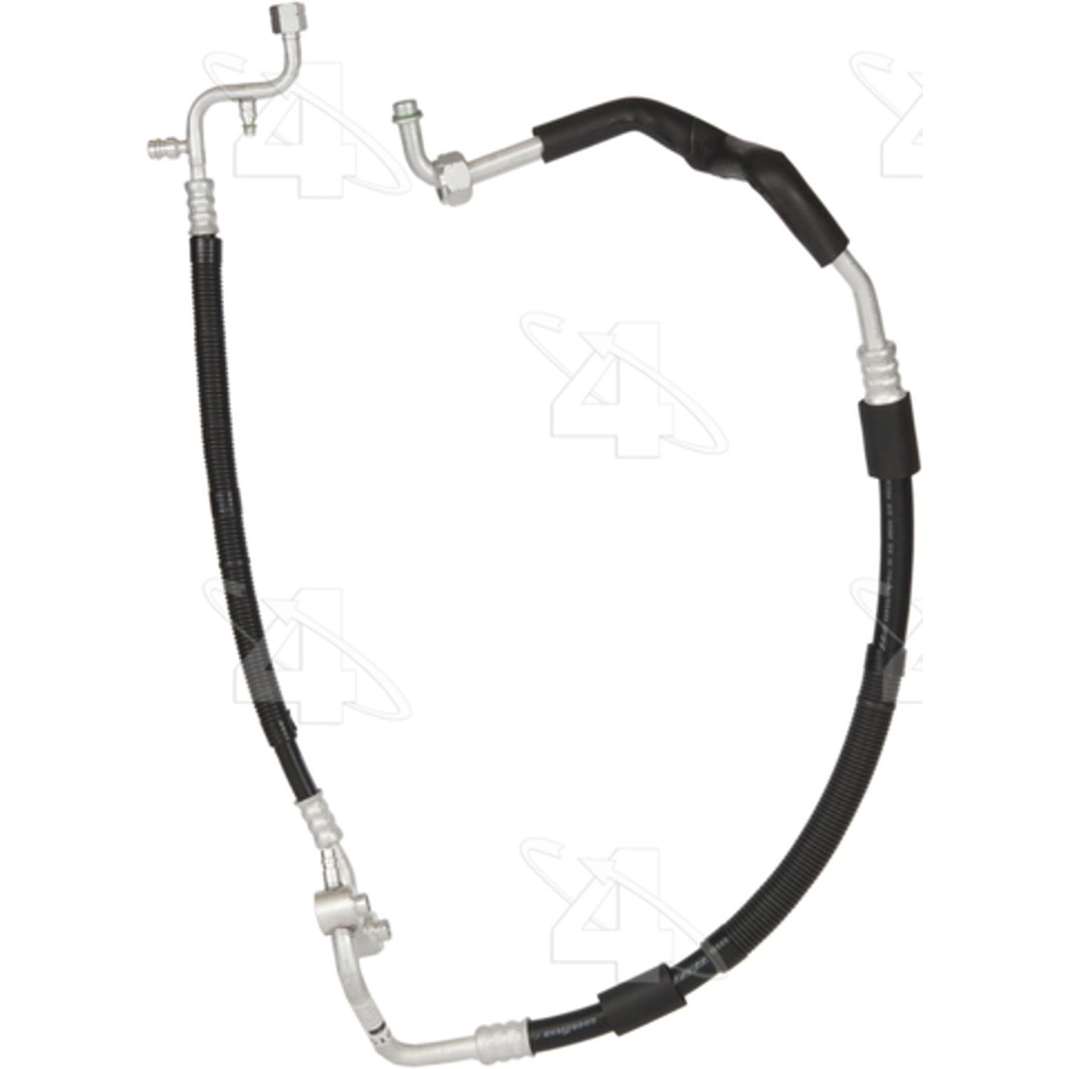 Four Seasons 56167 - A/C Refrigerant Discharge / Suction Hose Assembly Four Seasons 56167 A/C Manifold Hose Assembly product image 1 of 2