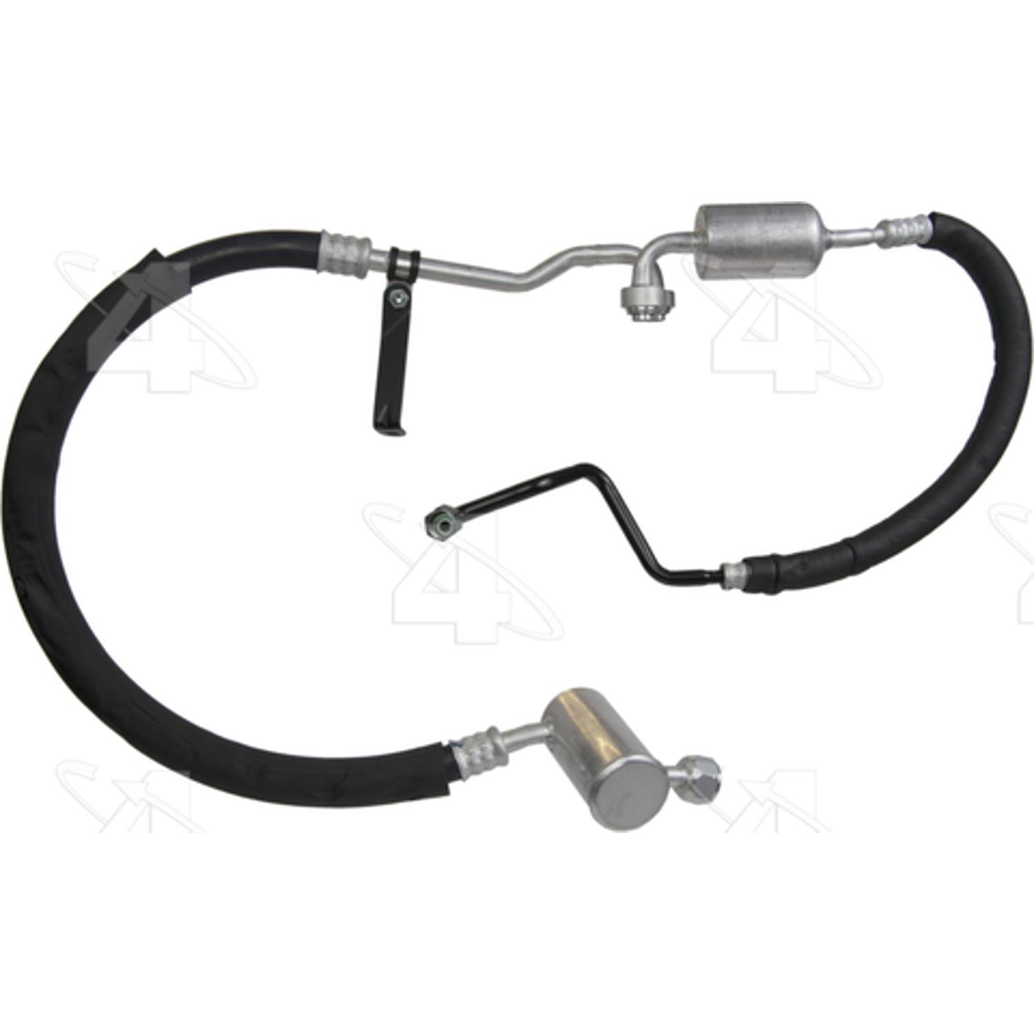 Four Seasons 56171 - A/C Refrigerant Discharge / Suction Hose Assembly Four Seasons 56171 A/C Manifold Hose Assembly product image 1 of 1