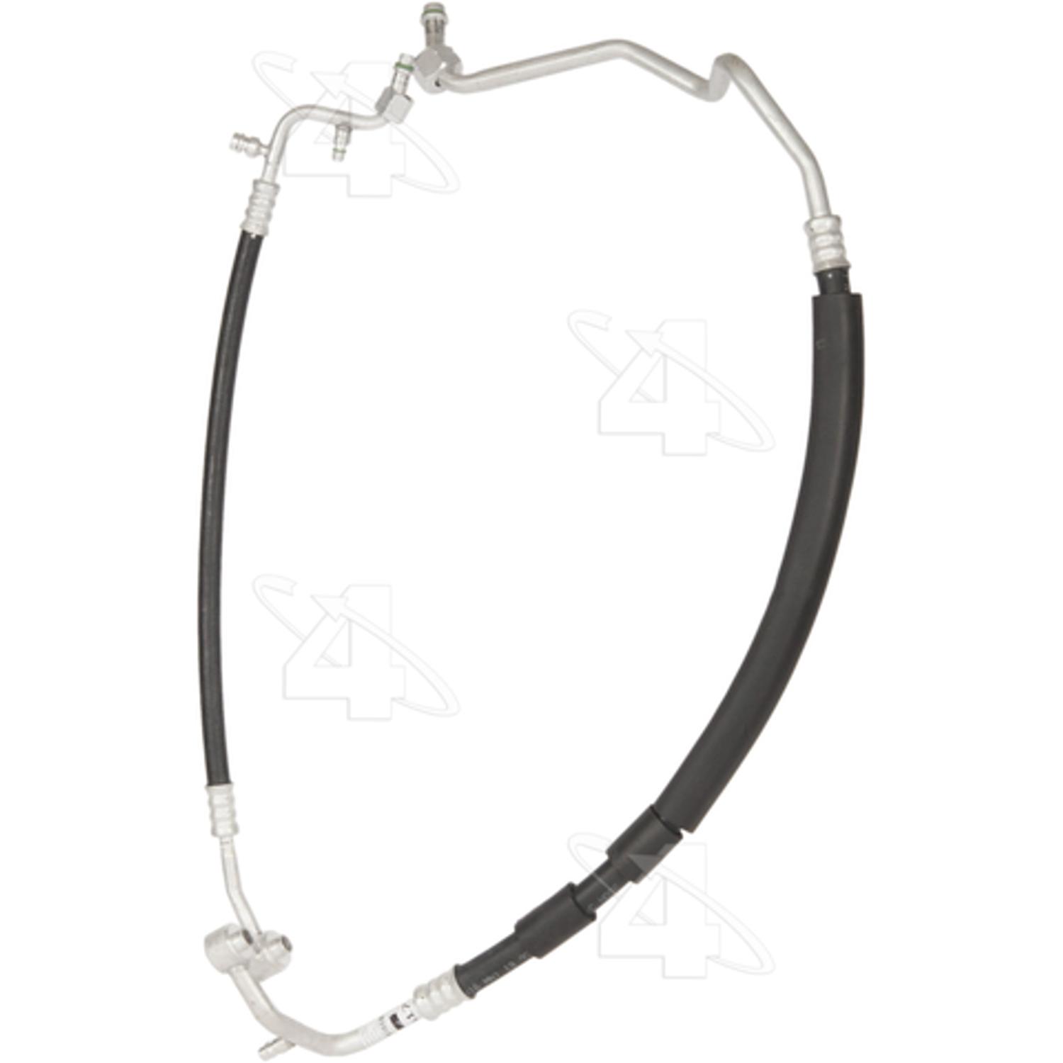 Four Seasons 56173 - A/C Refrigerant Discharge / Suction Hose Assembly Four Seasons 56173 A/C Manifold Hose Assembly product image 2 of 2