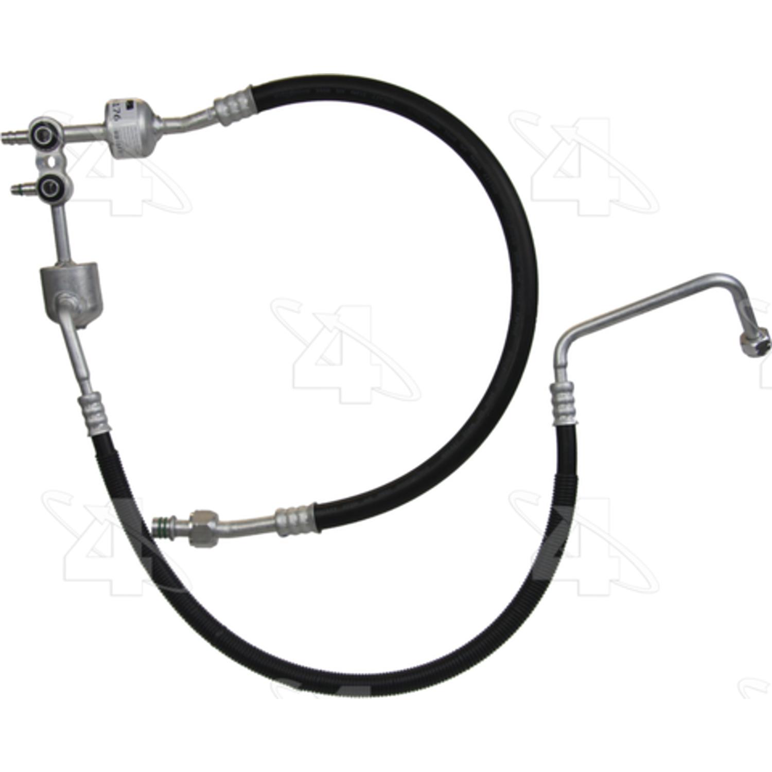 Four Seasons 56176 - A/C Refrigerant Discharge / Suction Hose Assembly Four Seasons 56176 A/C Manifold Hose Assembly product image 1 of 1