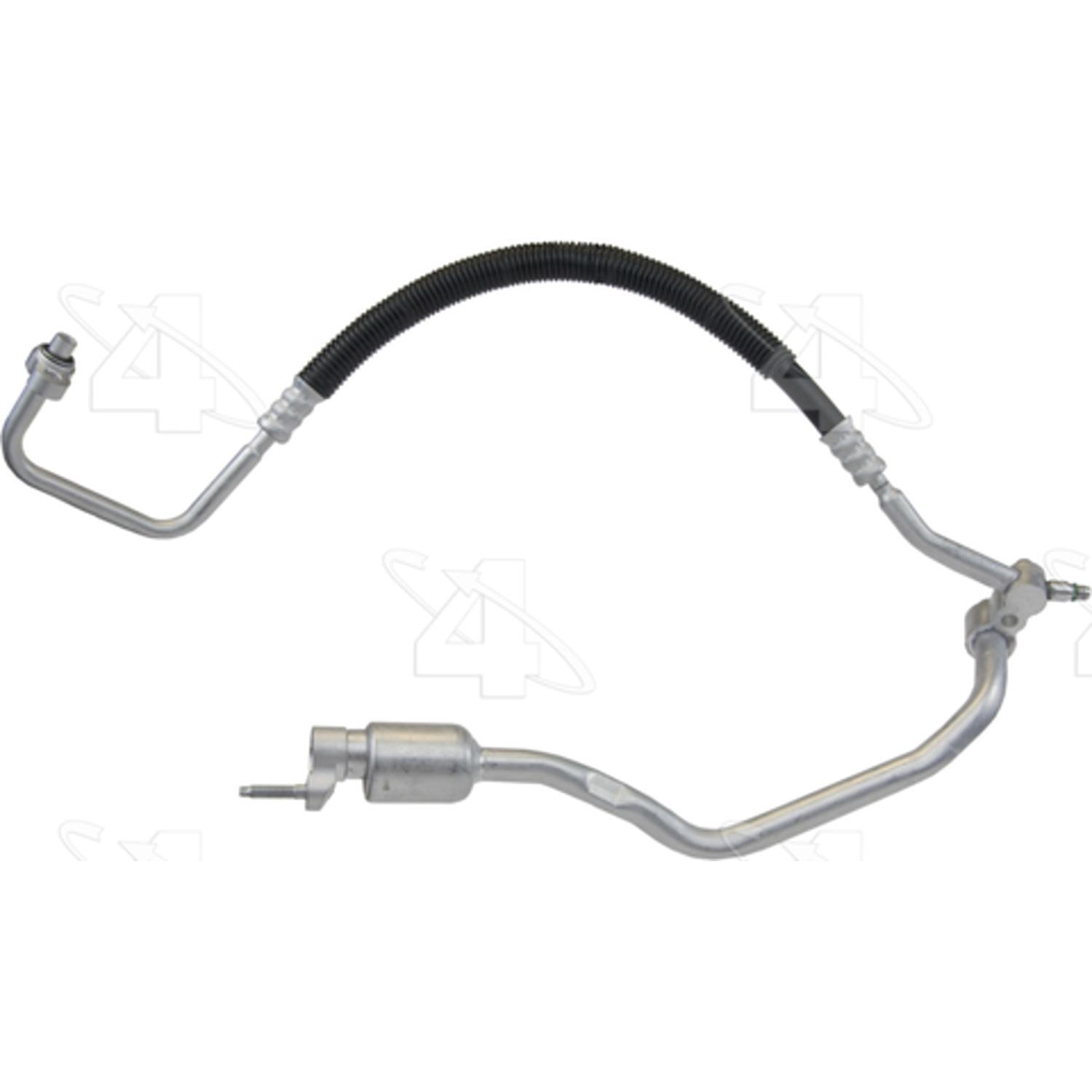 Four Seasons 56181 - A/C Refrigerant Discharge / Suction Hose Assembly Four Seasons 56181 A/C Manifold Hose Assembly product image 2 of 2