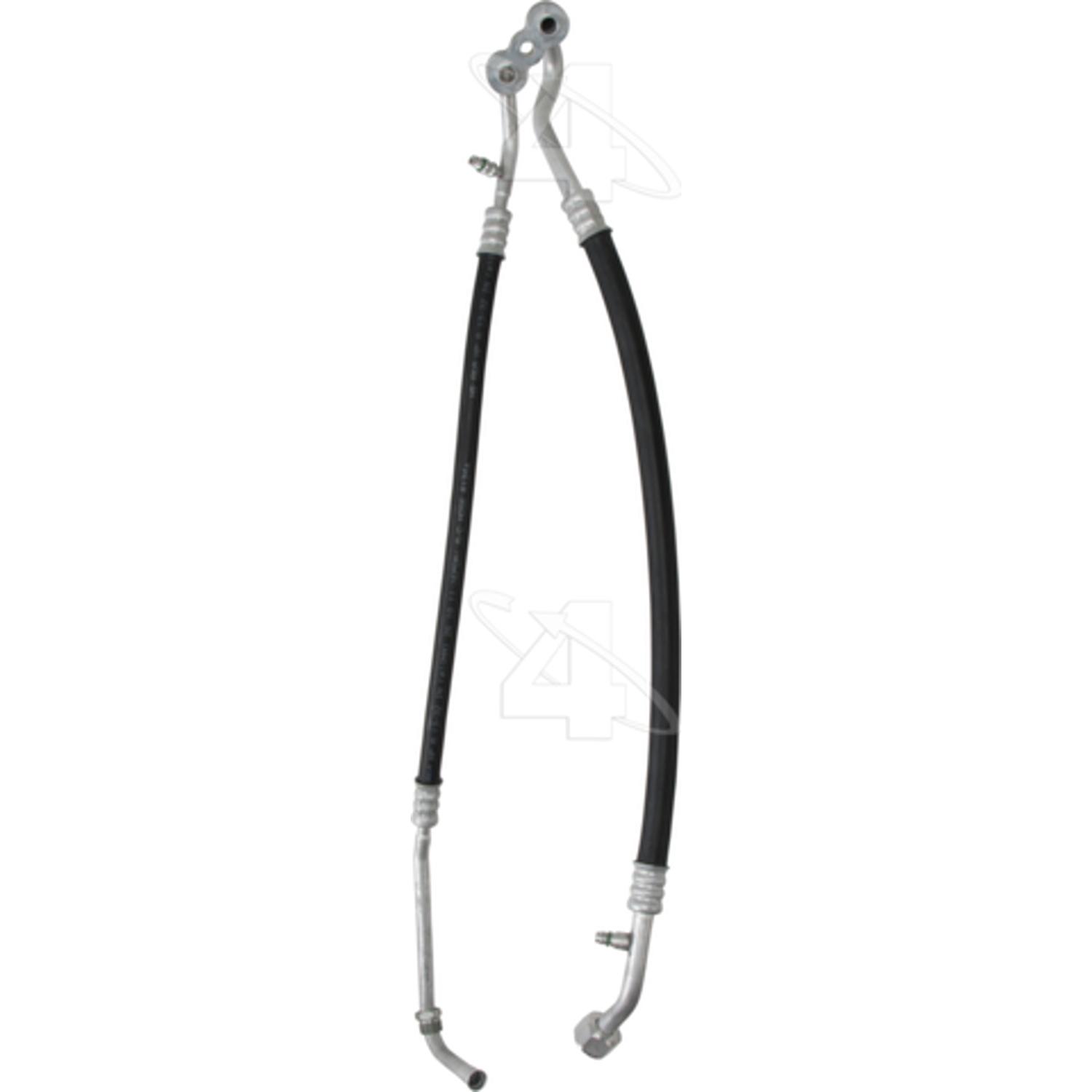 Four Seasons 56193 - A/C Refrigerant Discharge / Suction Hose Assembly Four Seasons 56193 A/C Manifold Hose Assembly product image 2 of 3