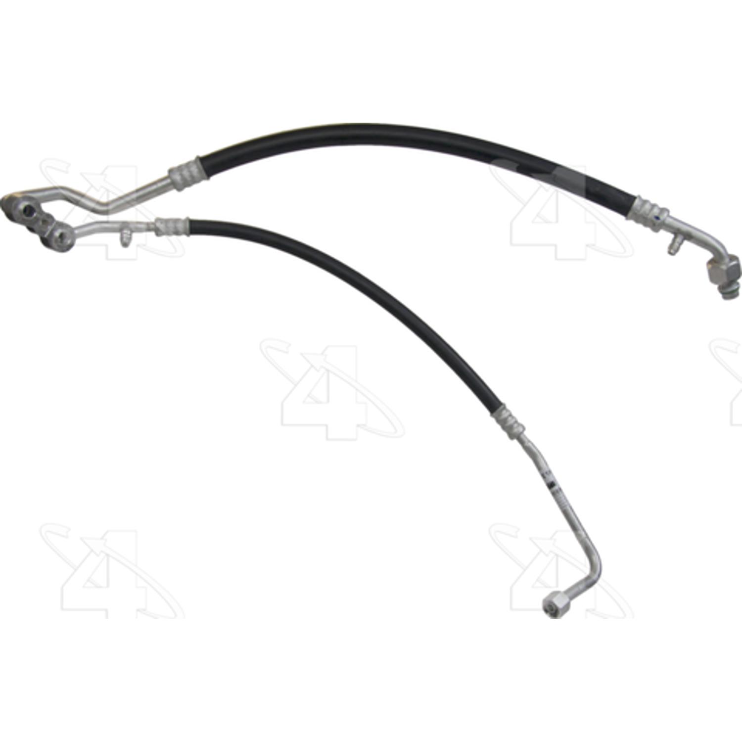 Four Seasons 56194 - A/C Refrigerant Discharge / Suction Hose Assembly Four Seasons 56194 A/C Manifold Hose Assembly product image 1 of 1