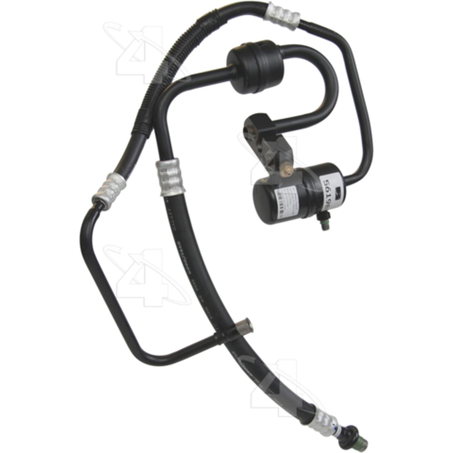 Four Seasons 56198 - A/C Refrigerant Discharge / Suction Hose Assembly Four Seasons 56198 A/C Manifold Hose Assembly product image 1 of 1