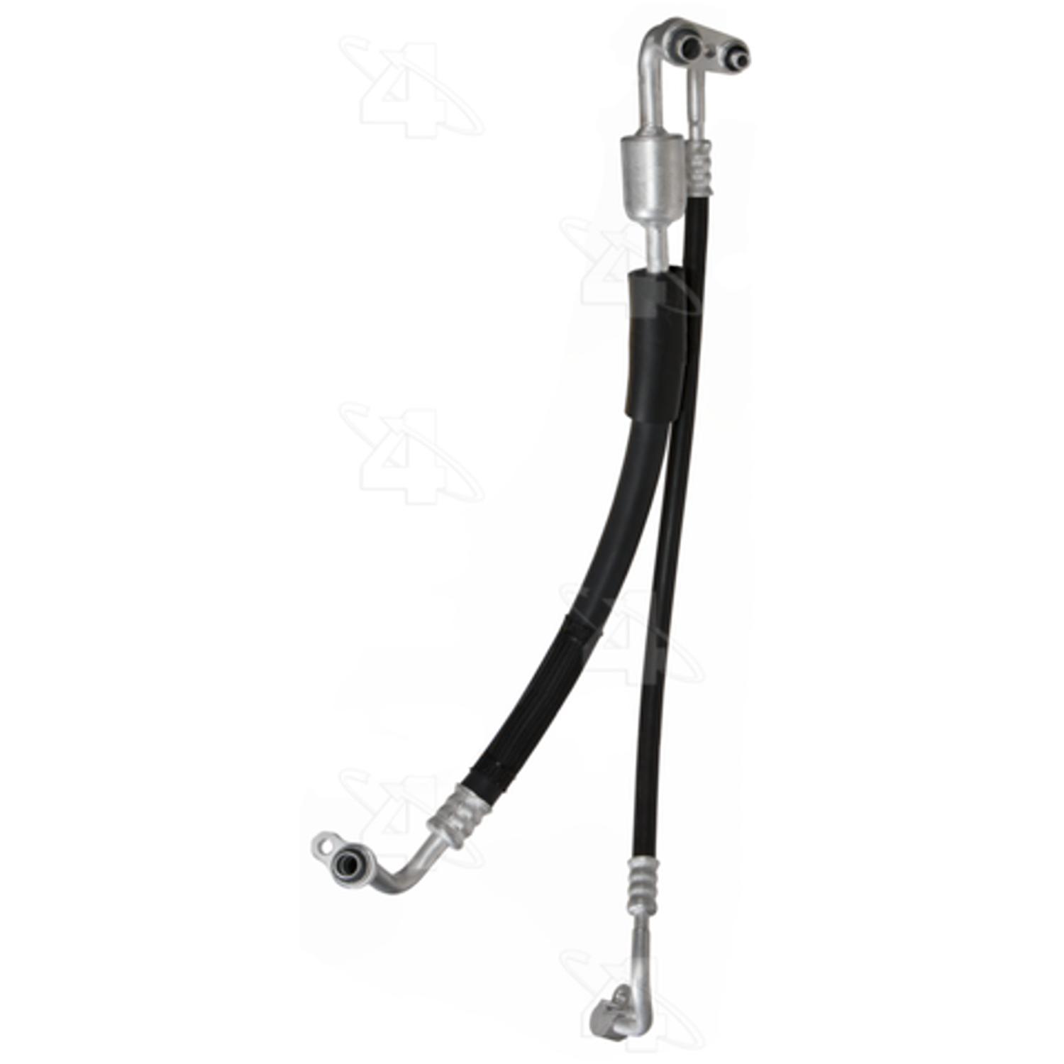 Four Seasons 56199 - A/C Refrigerant Discharge / Suction Hose Assembly Four Seasons 56199 A/C Manifold Hose Assembly product image 1 of 4