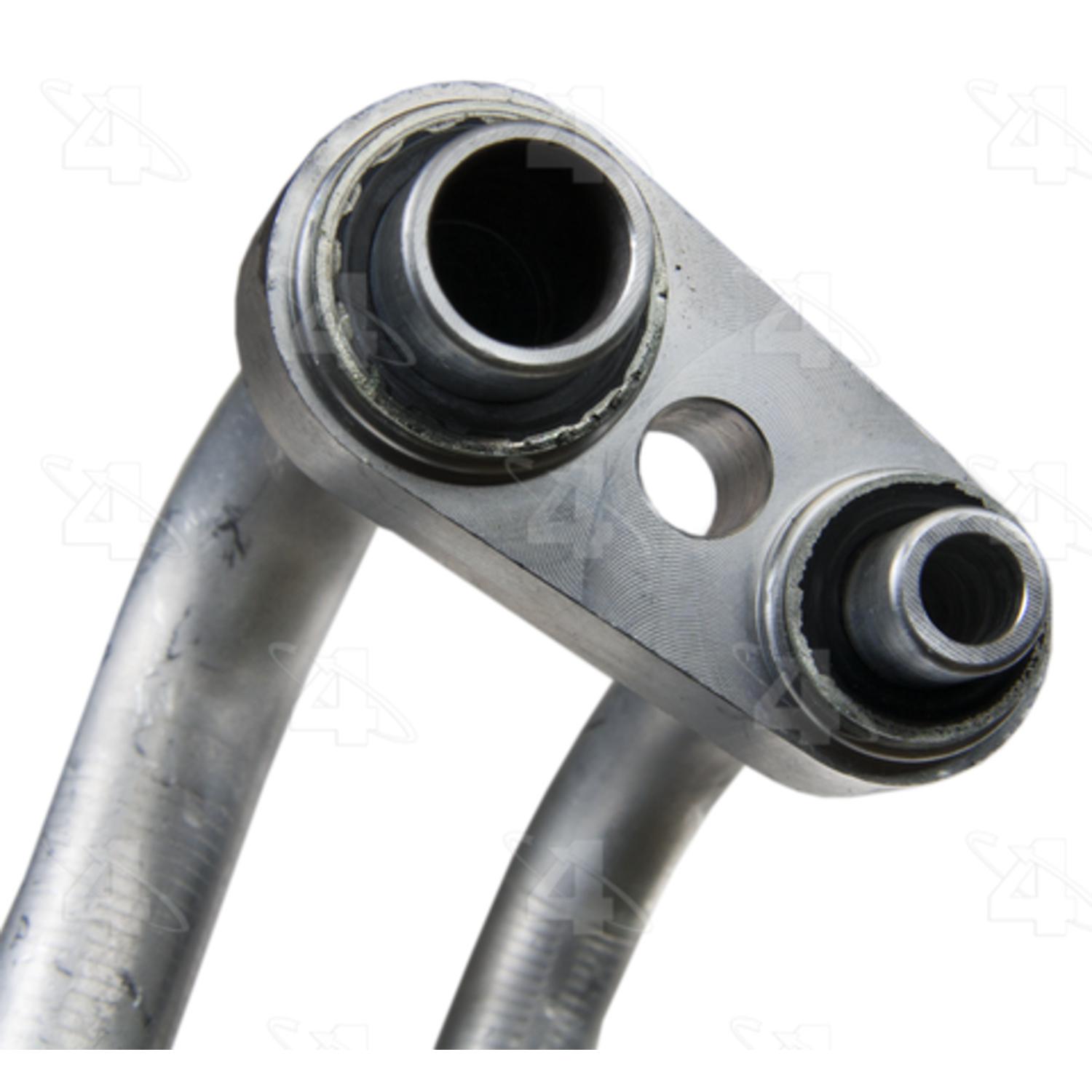 Four Seasons 56199 - A/C Refrigerant Discharge / Suction Hose Assembly Four Seasons 56199 A/C Manifold Hose Assembly product image 2 of 4