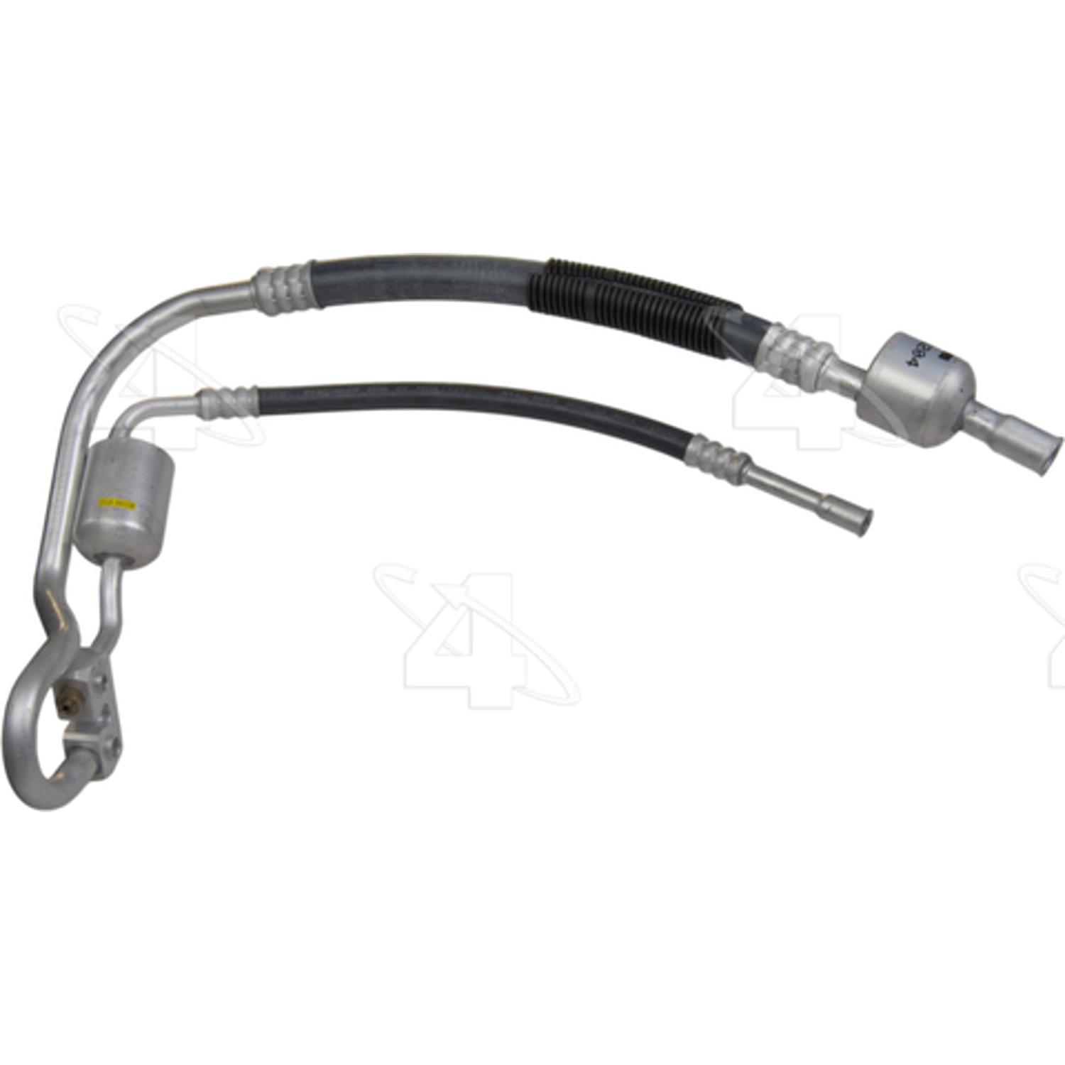 Four Seasons 56204 - A/C Refrigerant Discharge / Suction Hose Assembly Four Seasons 56204 A/C Manifold Hose Assembly product image 1 of 1
