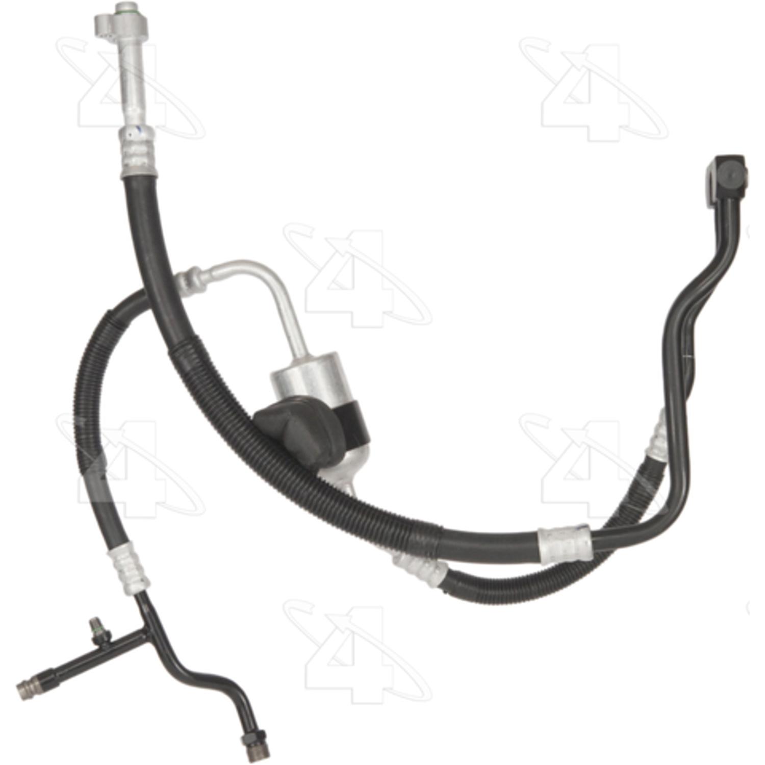 Four Seasons 56207 - A/C Refrigerant Discharge / Suction Hose Assembly Four Seasons 56207 A/C Manifold Hose Assembly product image 2 of 2