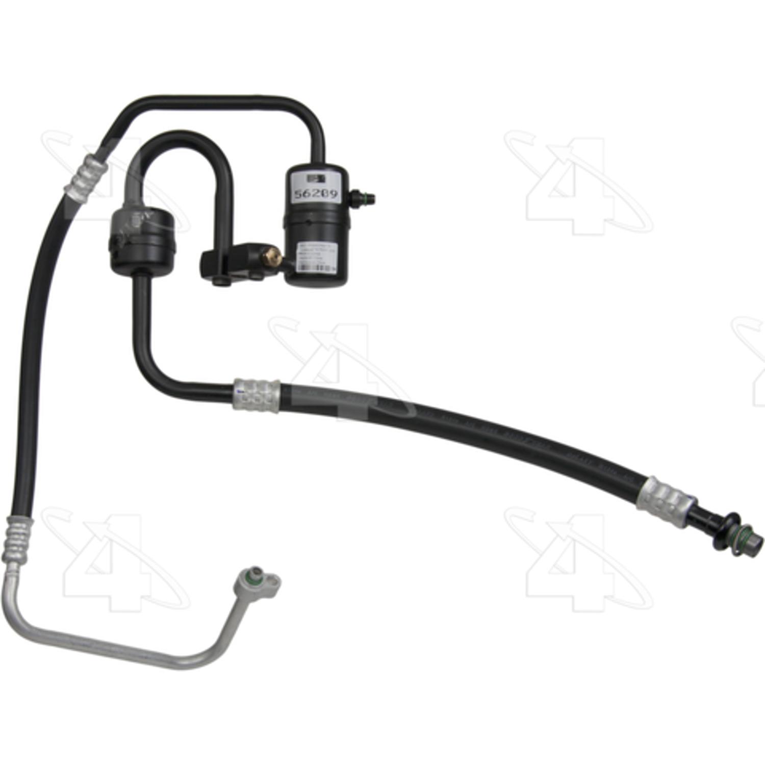Four Seasons 56209 - A/C Refrigerant Discharge / Suction Hose Assembly Four Seasons 56209 A/C Manifold Hose Assembly product image 1 of 1