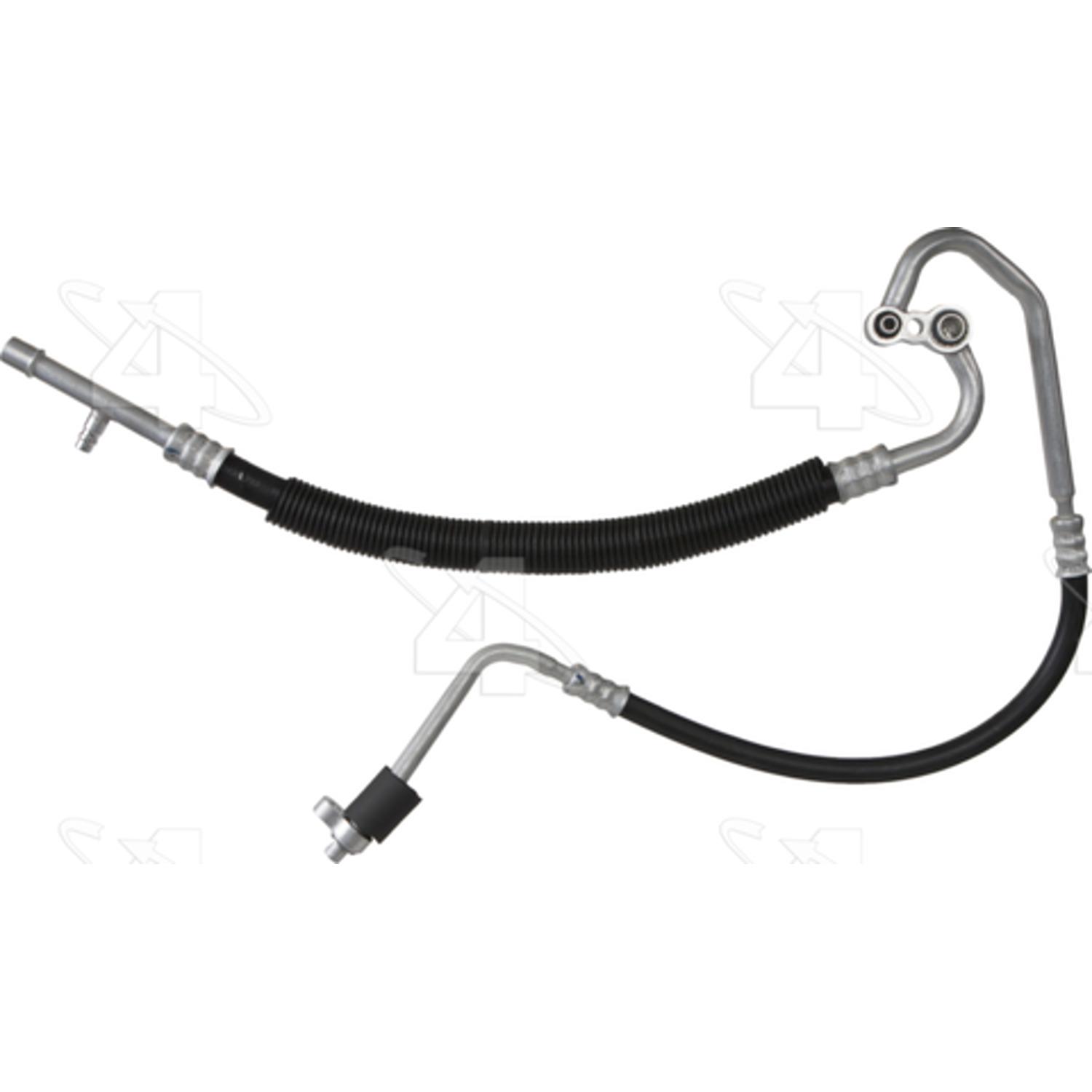 Four Seasons 56212 - A/C Refrigerant Discharge / Suction Hose Assembly Four Seasons 56212 A/C Manifold Hose Assembly product image 1 of 5