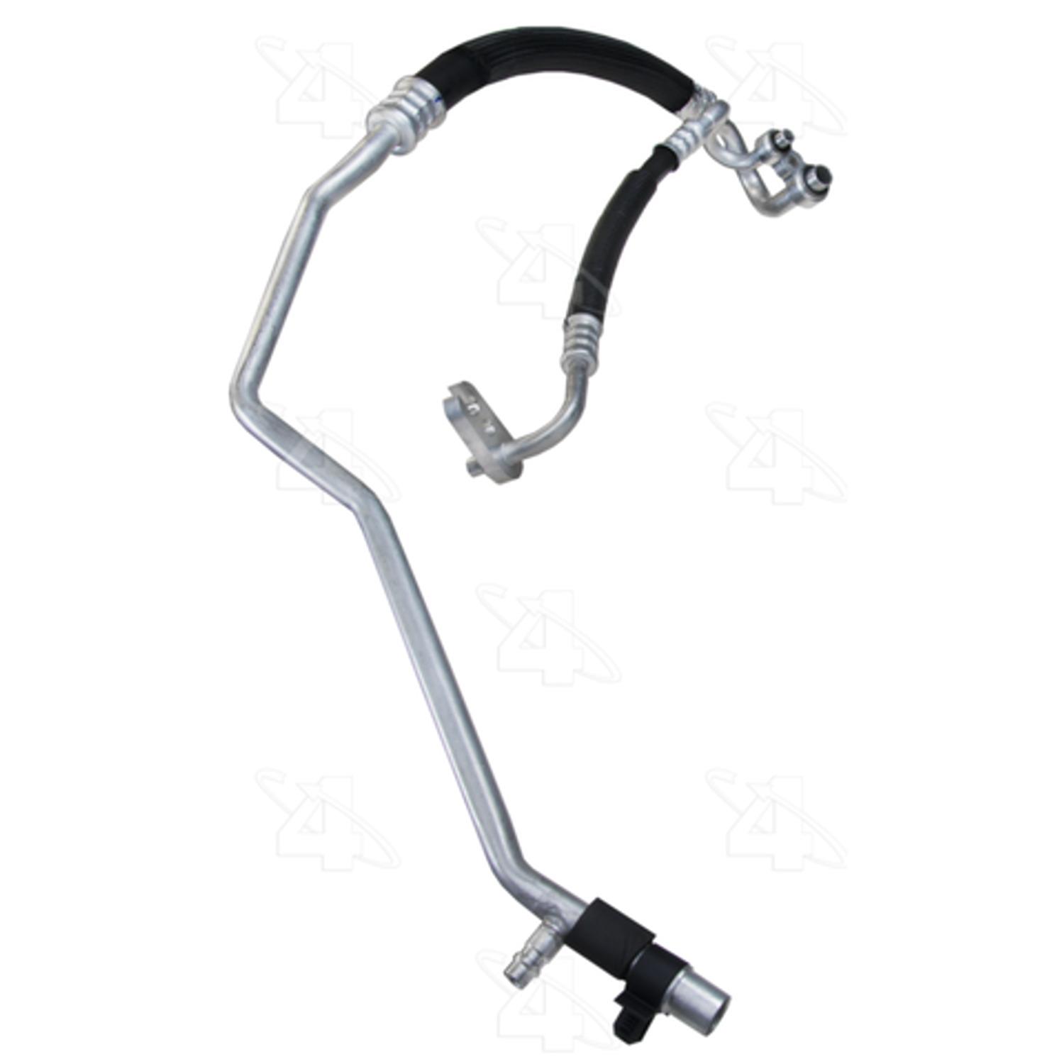 Four Seasons 56216 - A/C Refrigerant Discharge / Suction Hose Assembly Four Seasons 56216 A/C Manifold Hose Assembly product image 1 of 4