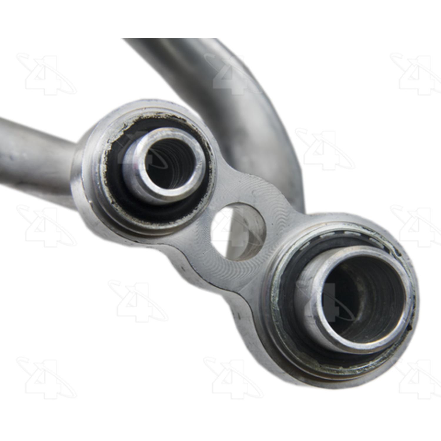 Four Seasons 56216 - A/C Refrigerant Discharge / Suction Hose Assembly Four Seasons 56216 A/C Manifold Hose Assembly product image 3 of 4