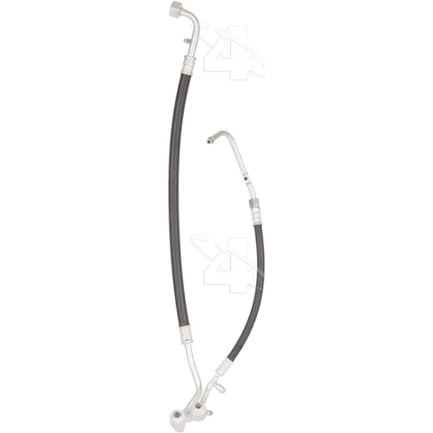 Four Seasons 56253 - A/C Refrigerant Discharge / Suction Hose Assembly Four Seasons 56253 A/C Manifold Hose Assembly product image 1 of 2