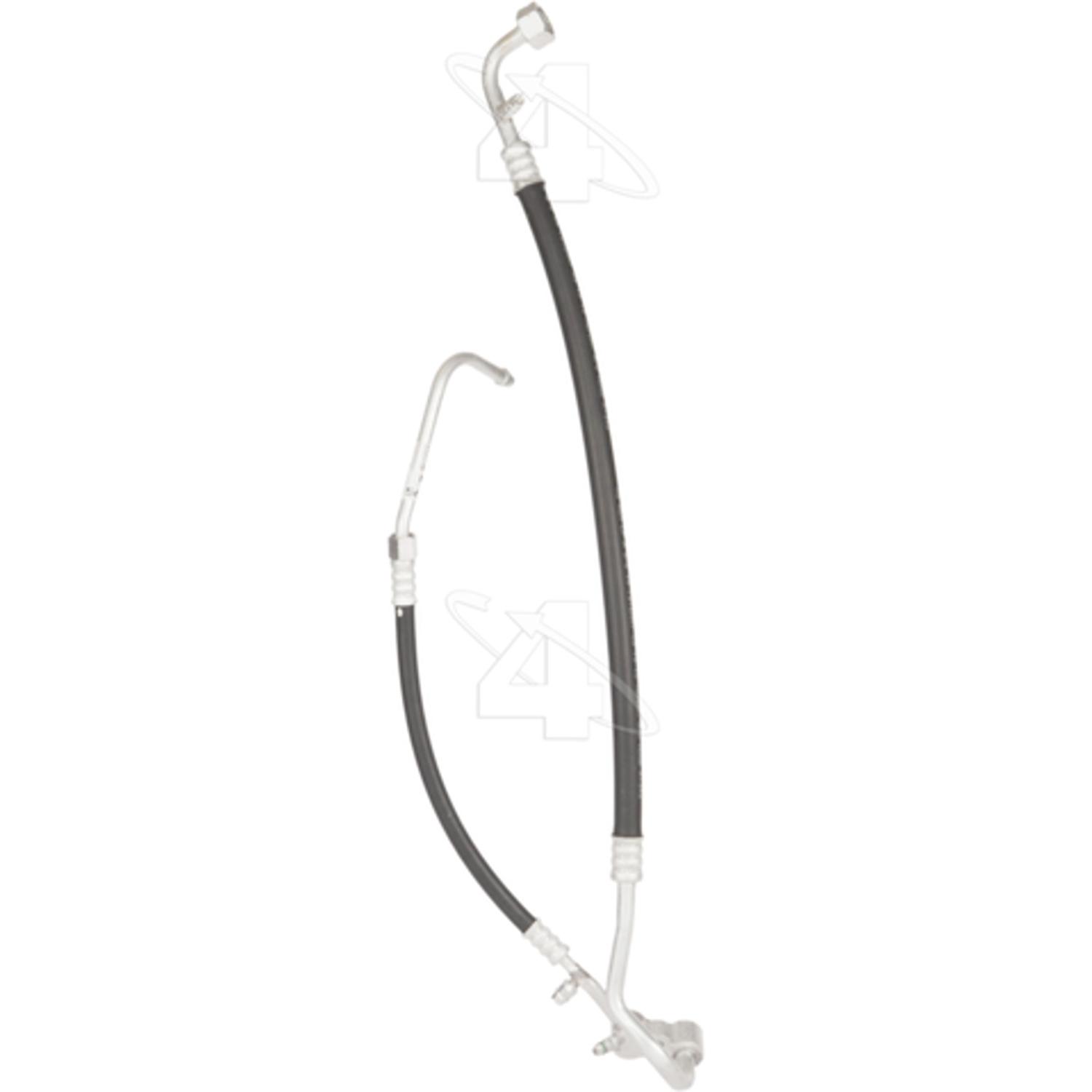 Four Seasons 56253 - A/C Refrigerant Discharge / Suction Hose Assembly Four Seasons 56253 A/C Manifold Hose Assembly product image 2 of 2