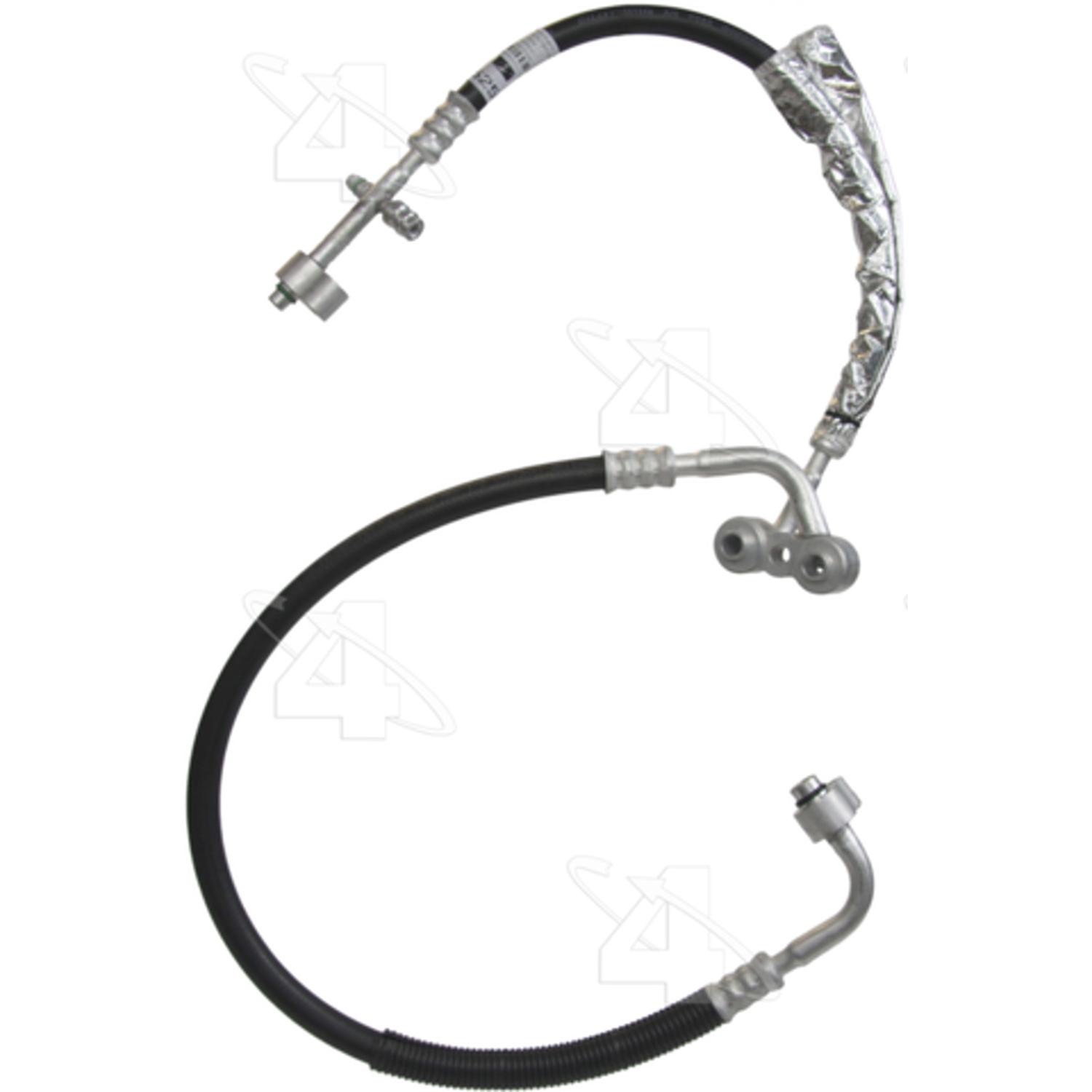 Four Seasons 56255 - A/C Refrigerant Discharge / Suction Hose Assembly Four Seasons 56255 A/C Manifold Hose Assembly product image 1 of 1