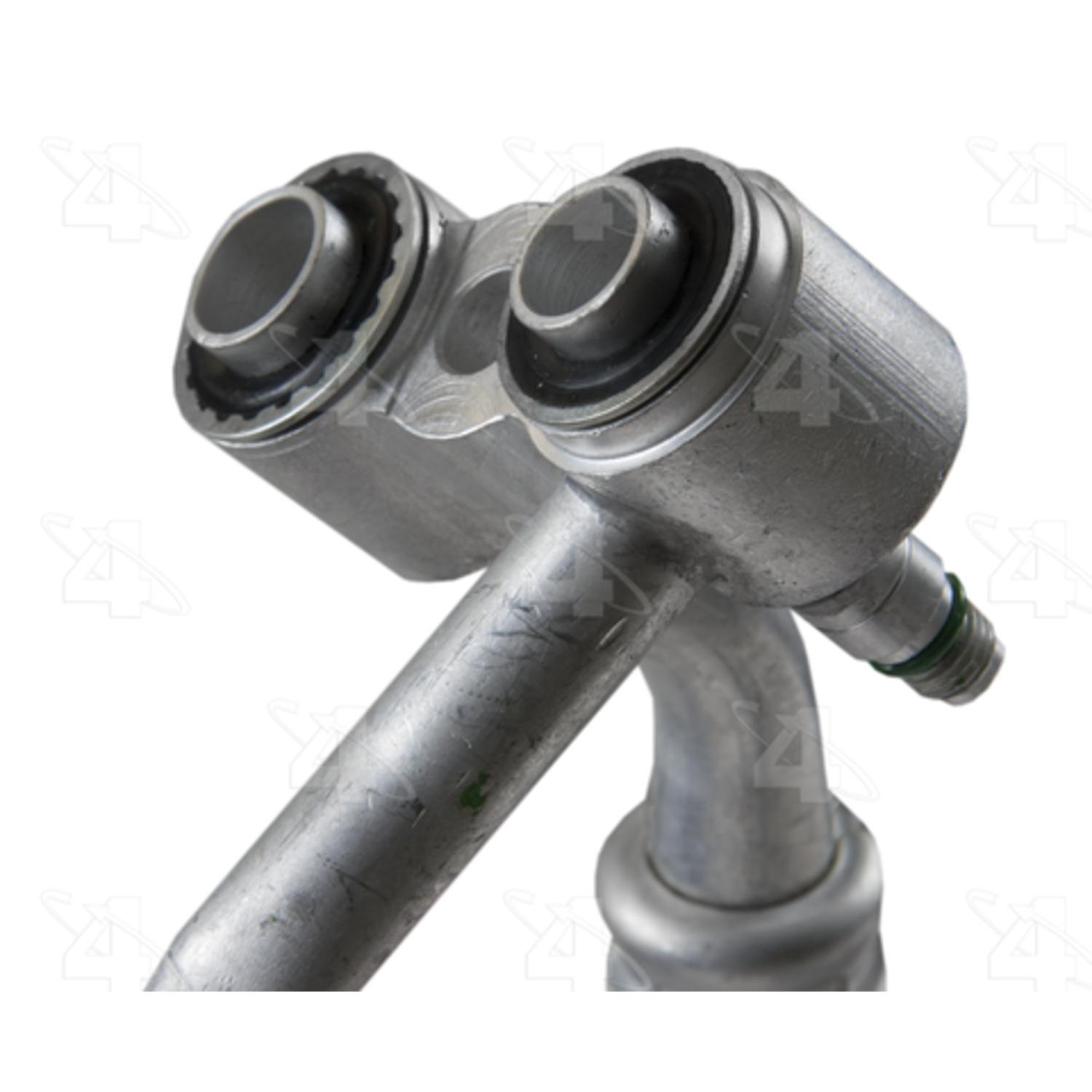 Four Seasons 56287 - A/C Refrigerant Discharge / Suction Hose Assembly Four Seasons 56287 A/C Manifold Hose Assembly product image 2 of 6
