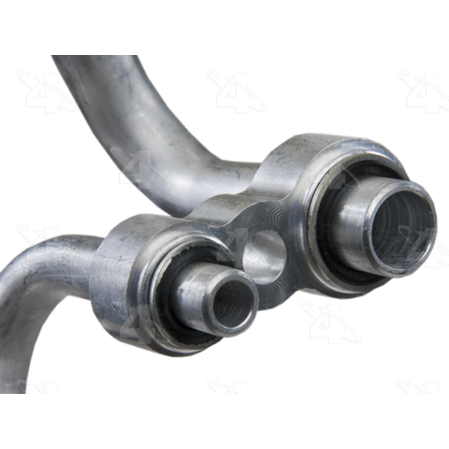 Four Seasons 56311 - A/C Refrigerant Discharge / Suction Hose Assembly Four Seasons 56311 A/C Manifold Hose Assembly product image 3 of 4