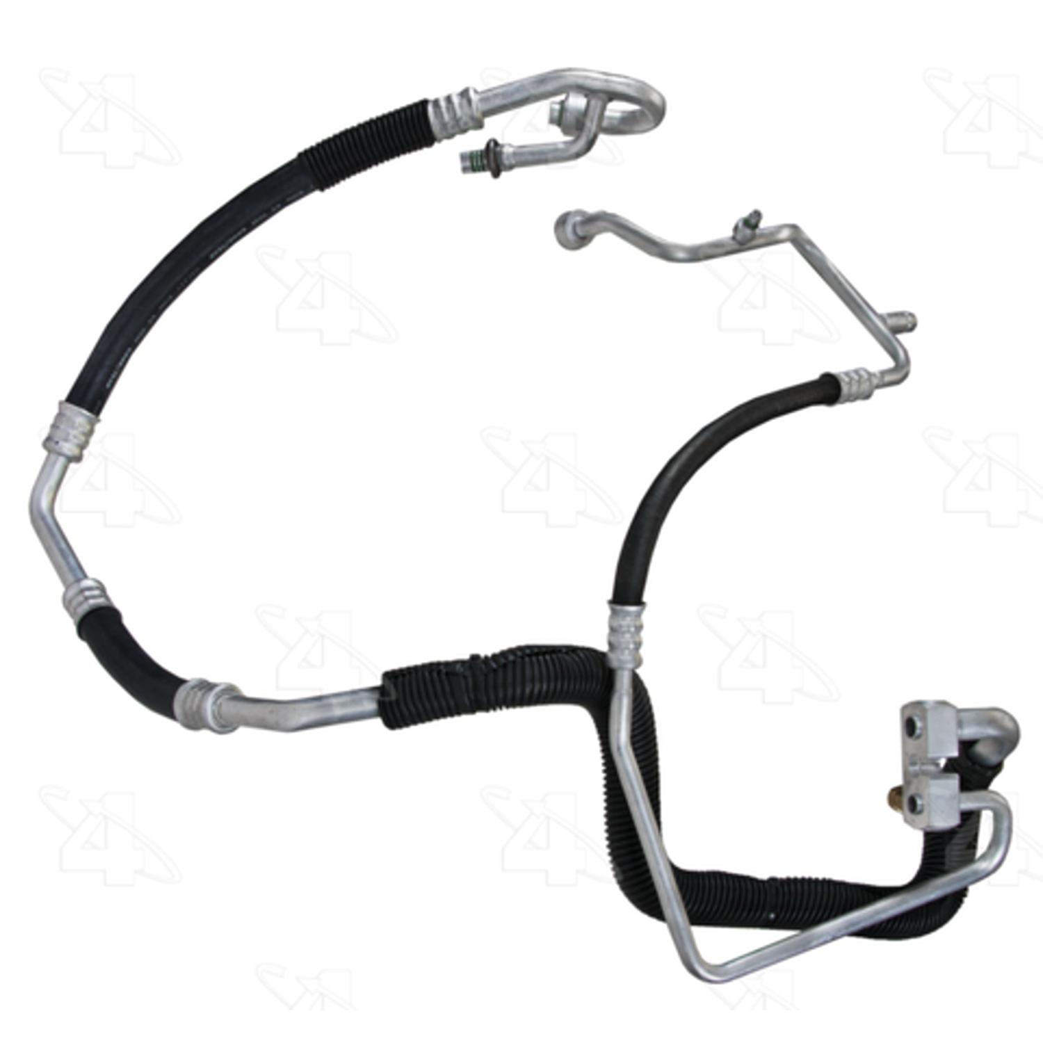 Four Seasons 56324 - A/C Refrigerant Discharge / Suction Hose Assembly Four Seasons 56324 A/C Manifold Hose Assembly product image 1 of 7