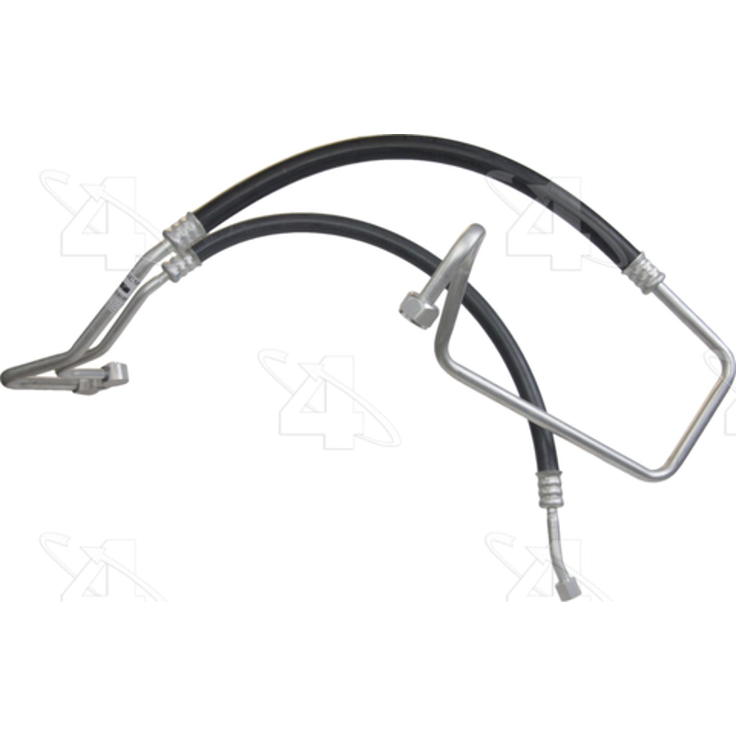 Four Seasons 56356 - A/C Refrigerant Discharge / Suction Hose Assembly Four Seasons 56356 A/C Manifold Hose Assembly product image 1 of 1