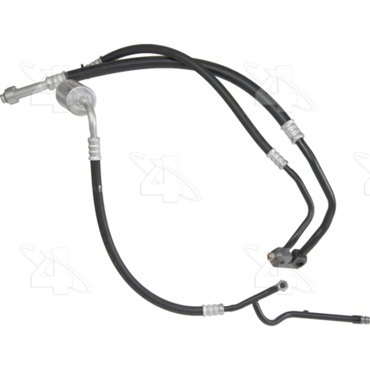 Four Seasons 56376 - A/C Refrigerant Discharge / Suction Hose Assembly Four Seasons 56376 A/C Manifold Hose Assembly product image 1 of 1