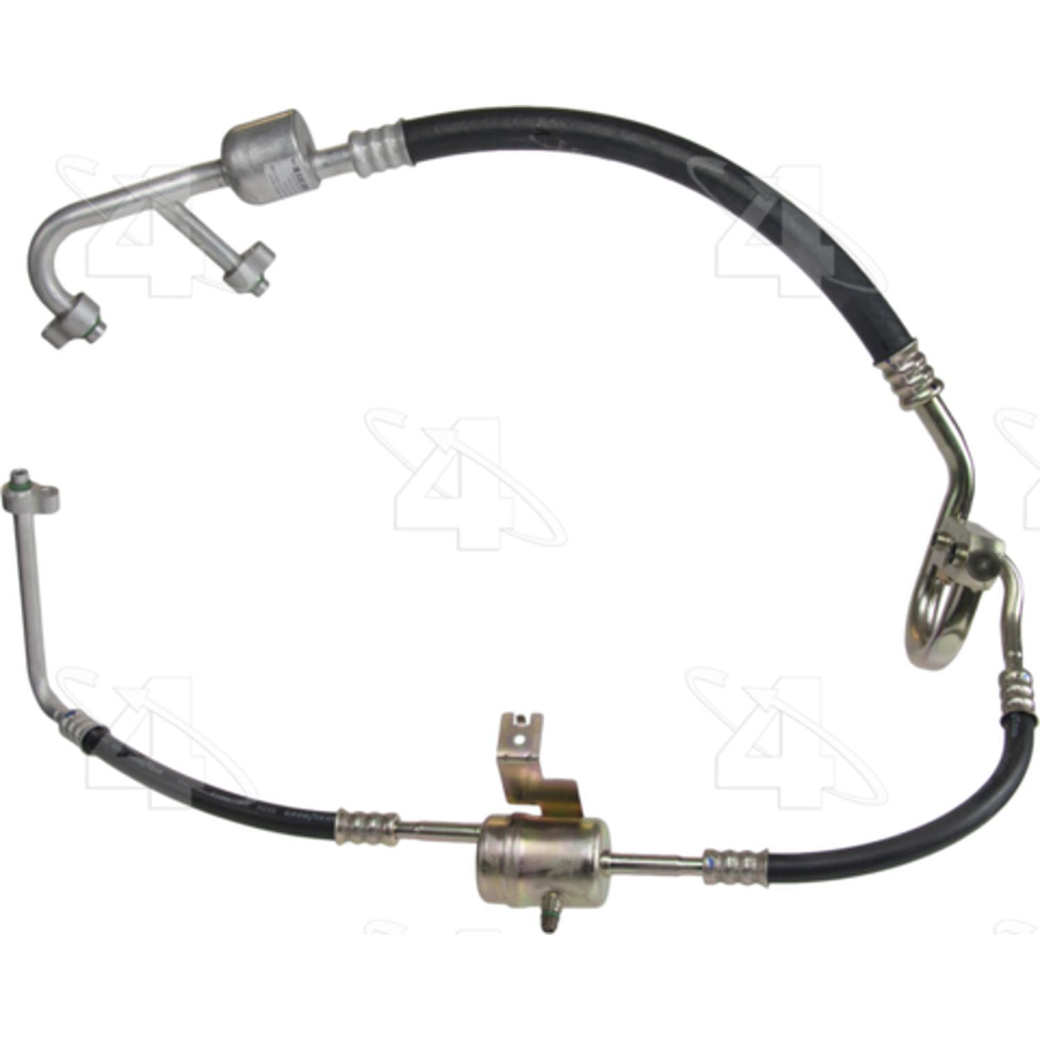 Four Seasons 56378 - A/C Refrigerant Discharge / Suction Hose Assembly Four Seasons 56378 A/C Manifold Hose Assembly product image 1 of 1