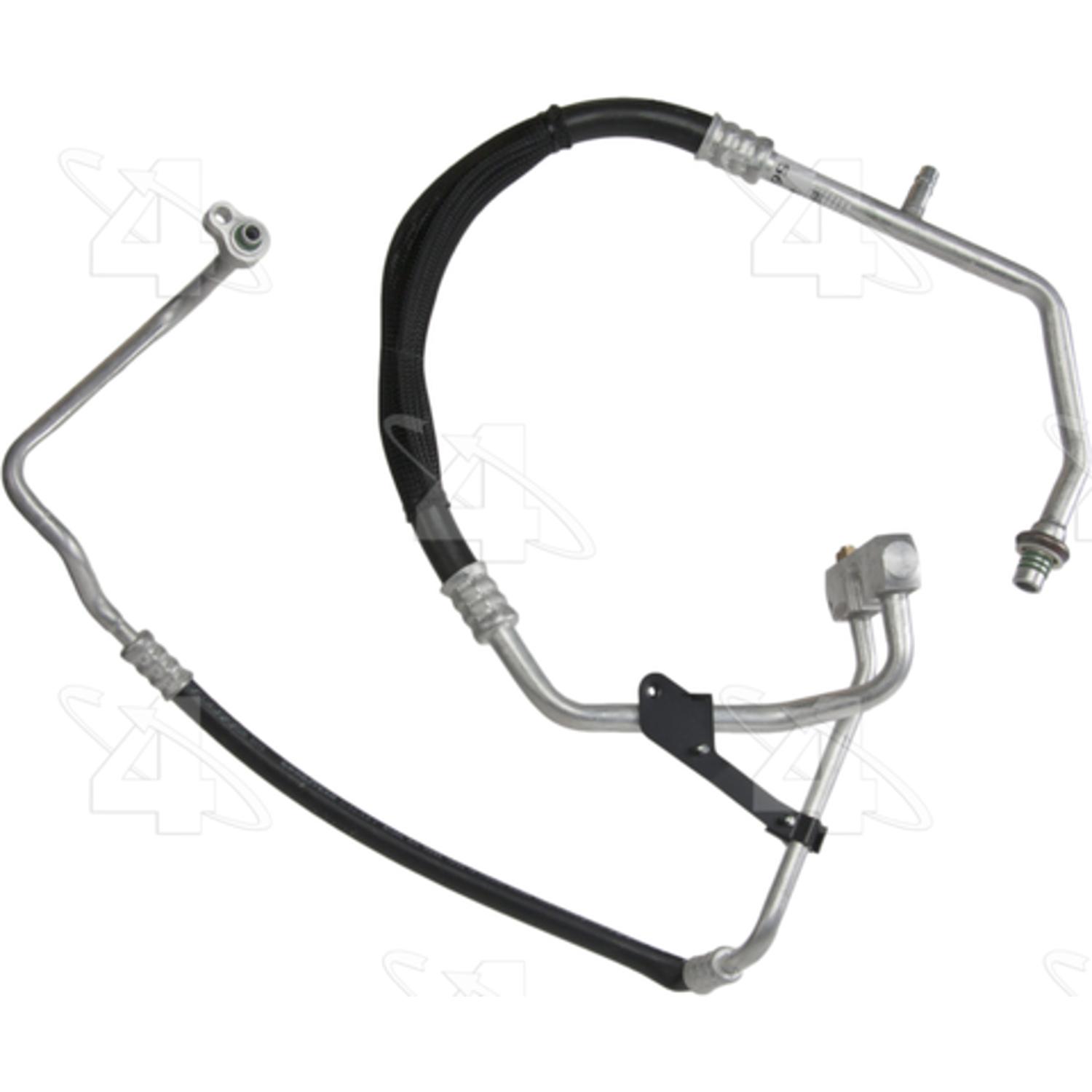 Four Seasons 56390 - A/C Refrigerant Discharge / Suction Hose Assembly Four Seasons 56390 A/C Manifold Hose Assembly product image 1 of 1