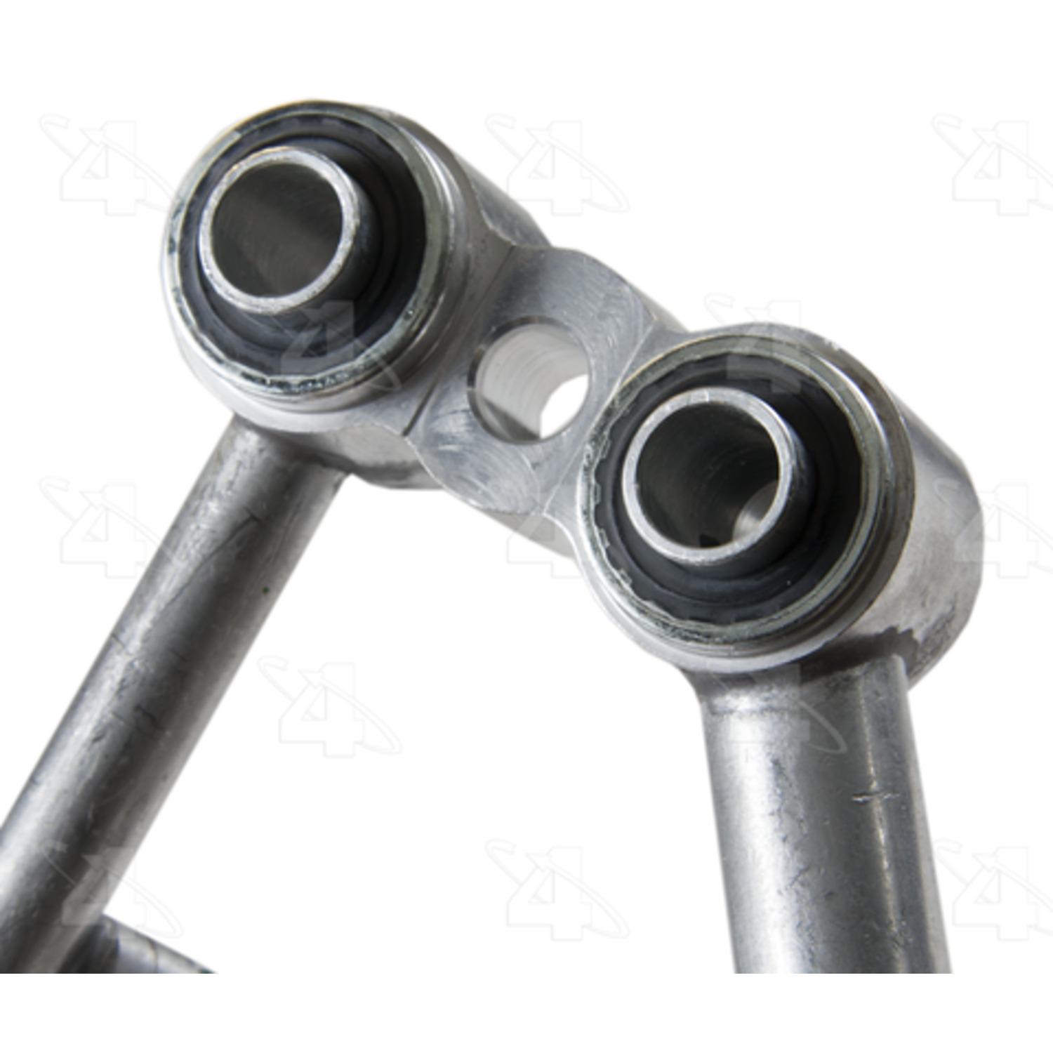 Four Seasons 56391 - A/C Refrigerant Discharge / Suction Hose Assembly Four Seasons 56391 A/C Manifold Hose Assembly product image 2 of 5