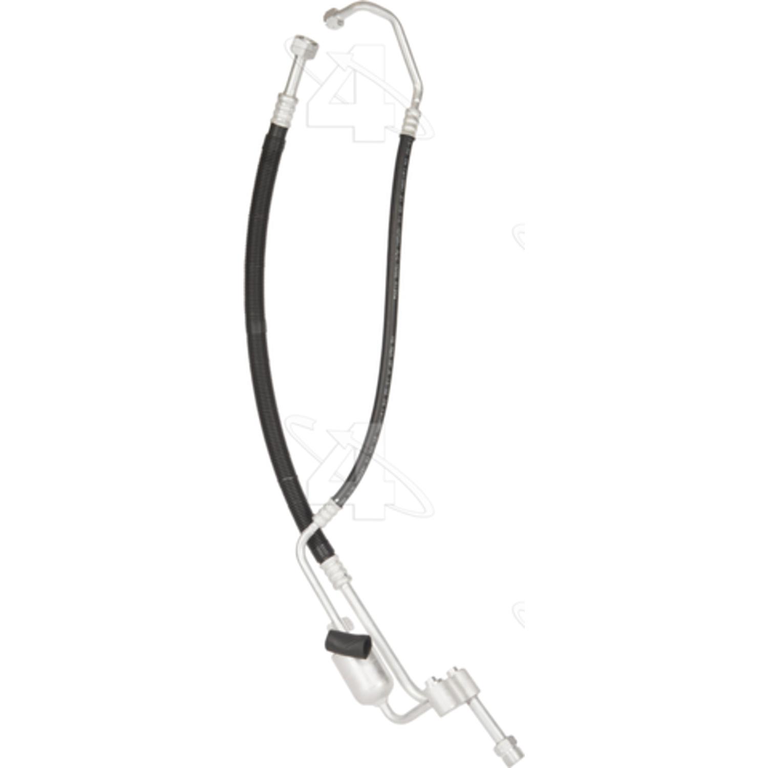 Four Seasons 56400 - A/C Refrigerant Discharge / Suction Hose Assembly Four Seasons 56400 A/C Manifold Hose Assembly product image 1 of 3