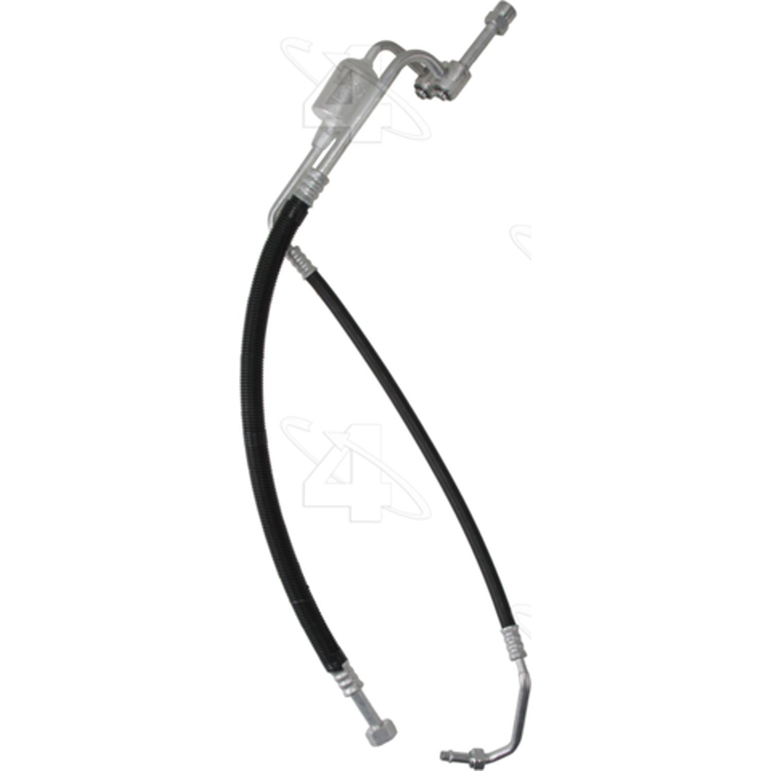Four Seasons 56400 - A/C Refrigerant Discharge / Suction Hose Assembly Four Seasons 56400 A/C Manifold Hose Assembly product image 3 of 3