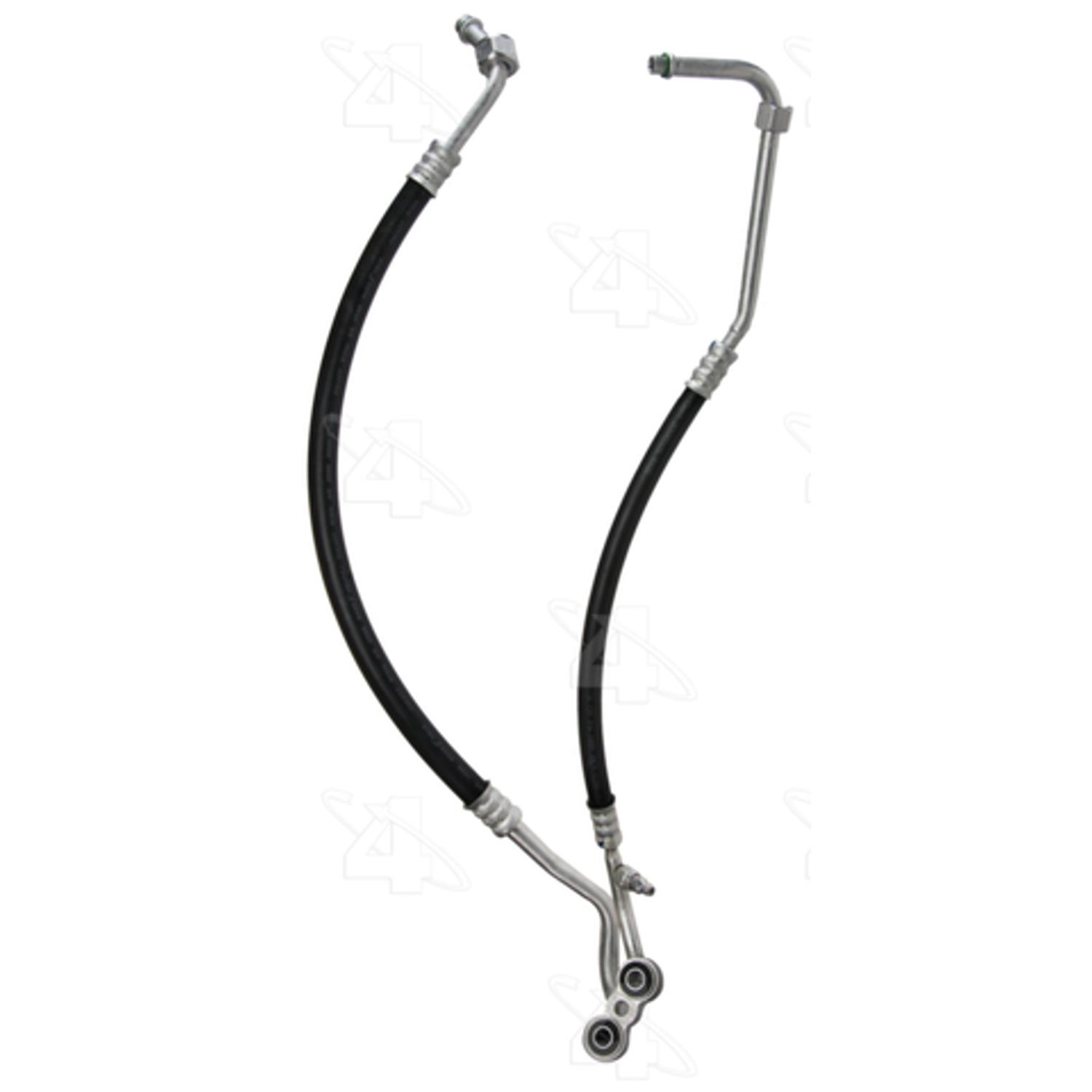 Four Seasons 56404 - A/C Refrigerant Discharge / Suction Hose Assembly Four Seasons 56404 A/C Manifold Hose Assembly product image 1 of 1