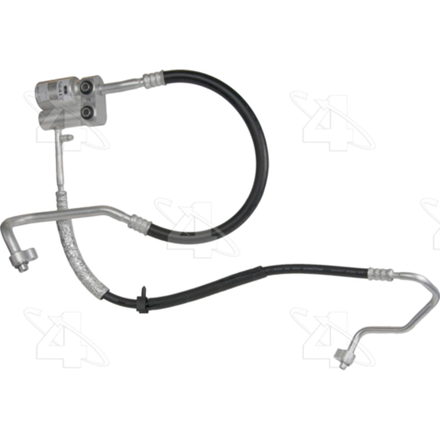 Four Seasons 56417 - A/C Refrigerant Discharge / Suction Hose Assembly Four Seasons 56417 A/C Manifold Hose Assembly product image 1 of 1