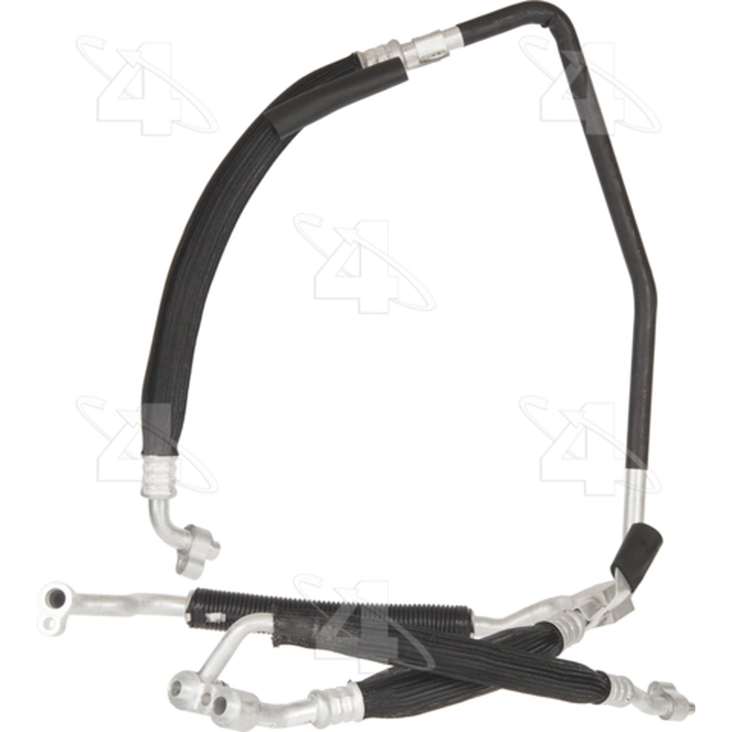 Four Seasons 56425 - A/C Refrigerant Discharge / Suction Hose Assembly Four Seasons 56425 A/C Manifold Hose Assembly product image 1 of 2