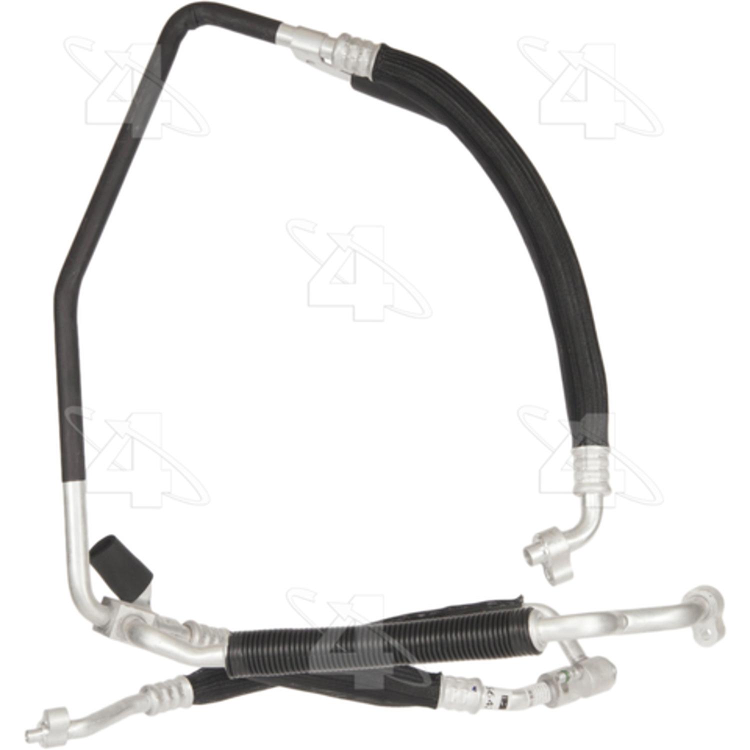 Four Seasons 56425 - A/C Refrigerant Discharge / Suction Hose Assembly Four Seasons 56425 A/C Manifold Hose Assembly product image 2 of 2