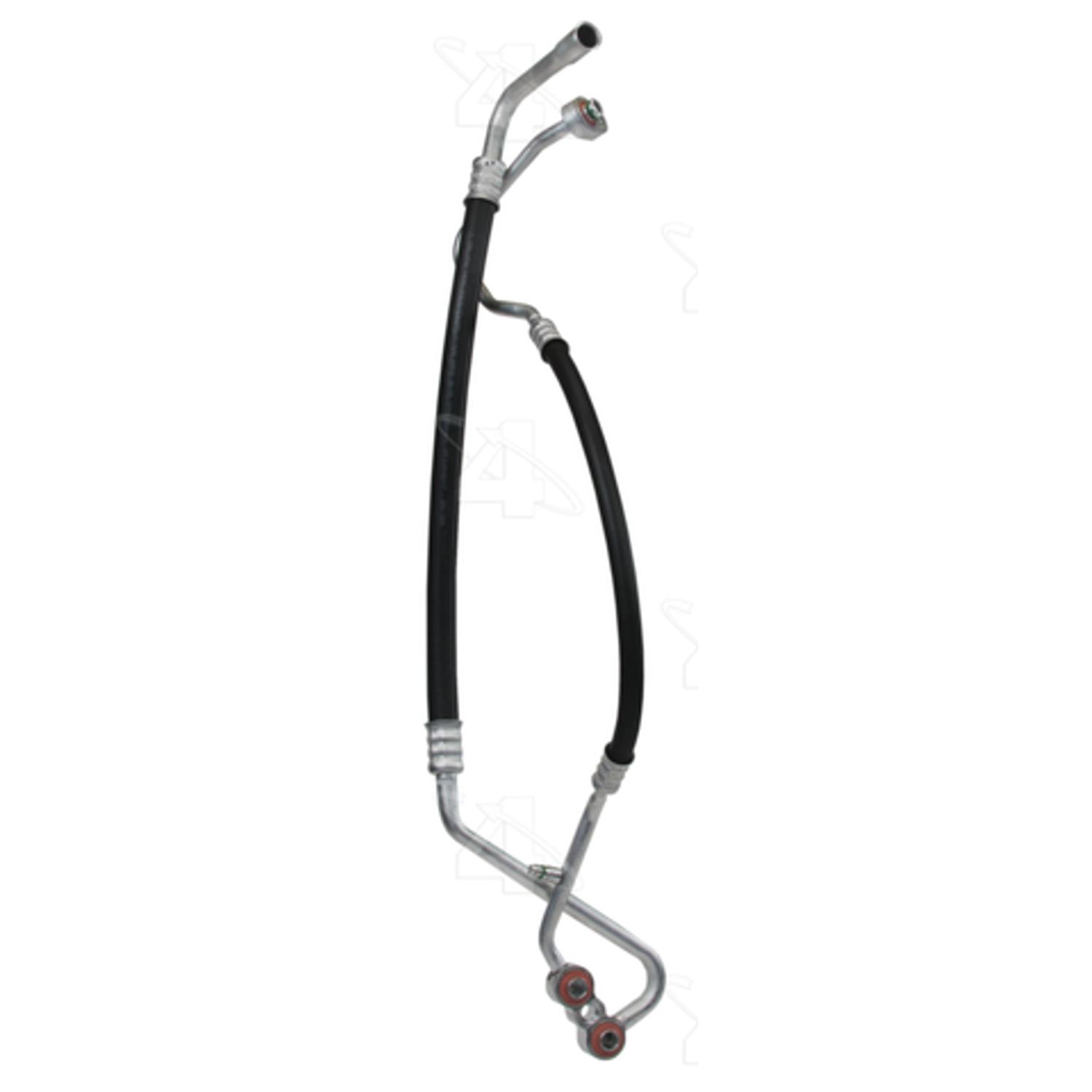 Four Seasons 56432 - A/C Refrigerant Discharge / Suction Hose Assembly Four Seasons 56432 A/C Manifold Hose Assembly product image 1 of 2