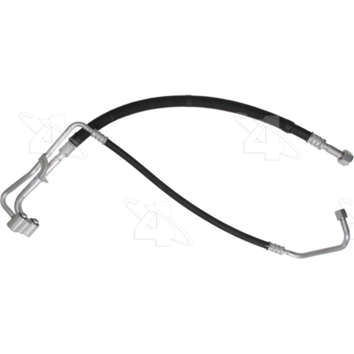 Four Seasons 56437 - A/C Refrigerant Discharge / Suction Hose Assembly Four Seasons 56437 A/C Manifold Hose Assembly product image 2 of 3