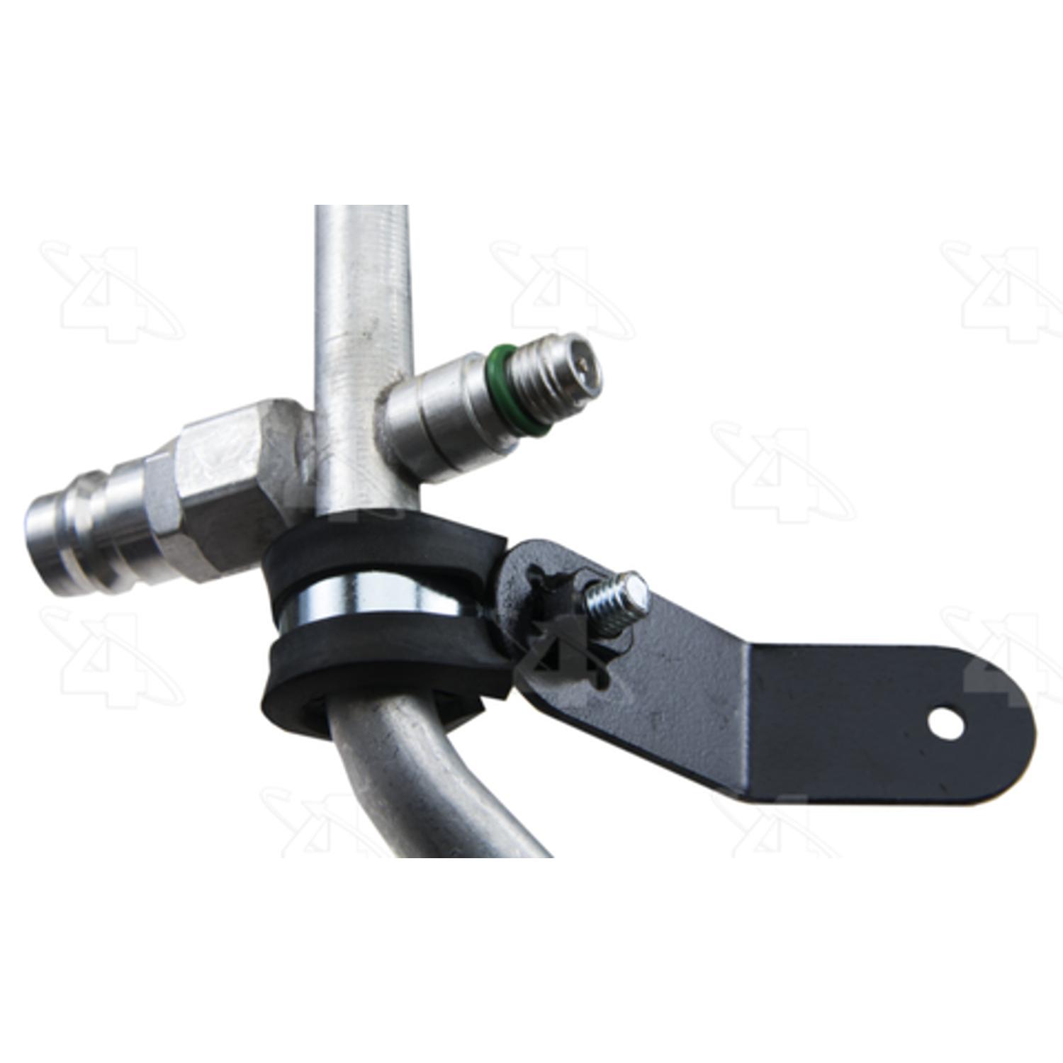 Four Seasons 56460 - A/C Refrigerant Discharge / Suction Hose Assembly Four Seasons 56460 A/C Manifold Hose Assembly product image 4 of 6